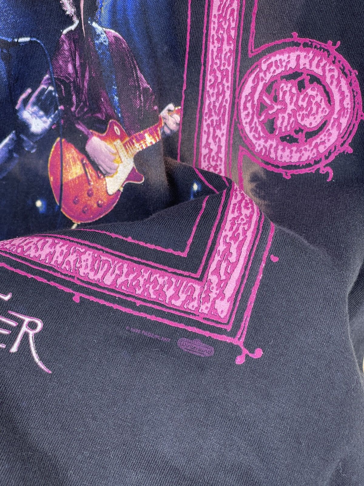 Band Tees Last Drop🔥Rare🔥Vtg90s JIMMY PAGE Robert Plant No Quarter Tee Size US XL / EU 56 / 4 - 13 Thumbnail
