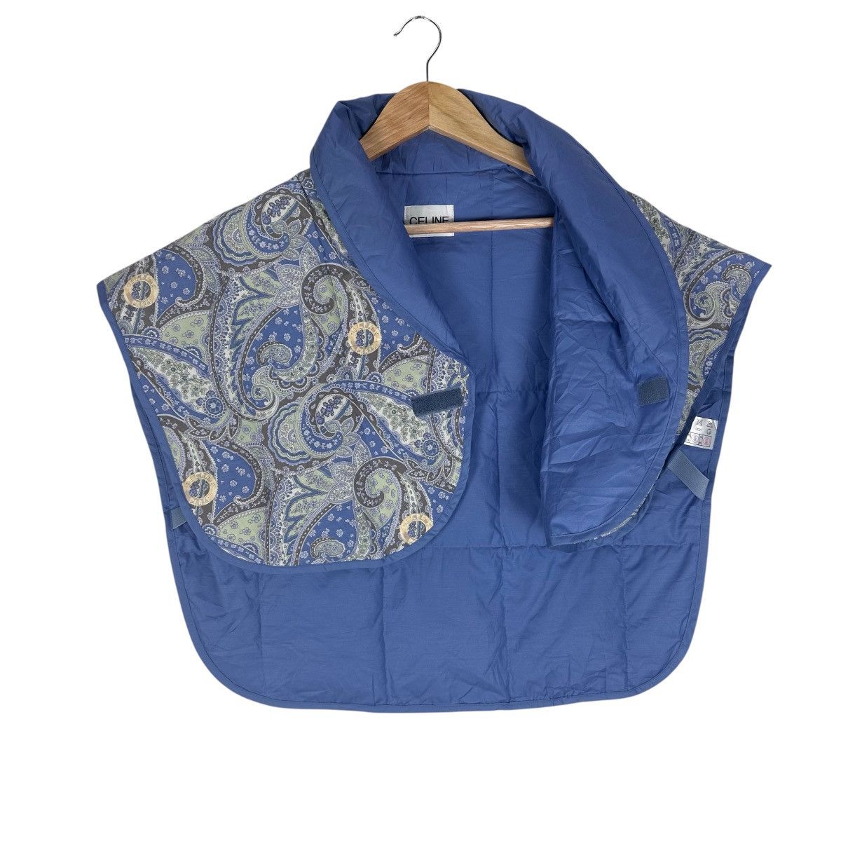 Celine CELINE PAISLEY GOOSE PUFFER CROPPED VEST Size M / US 6-8 / IT 42-44 - 7 Thumbnail