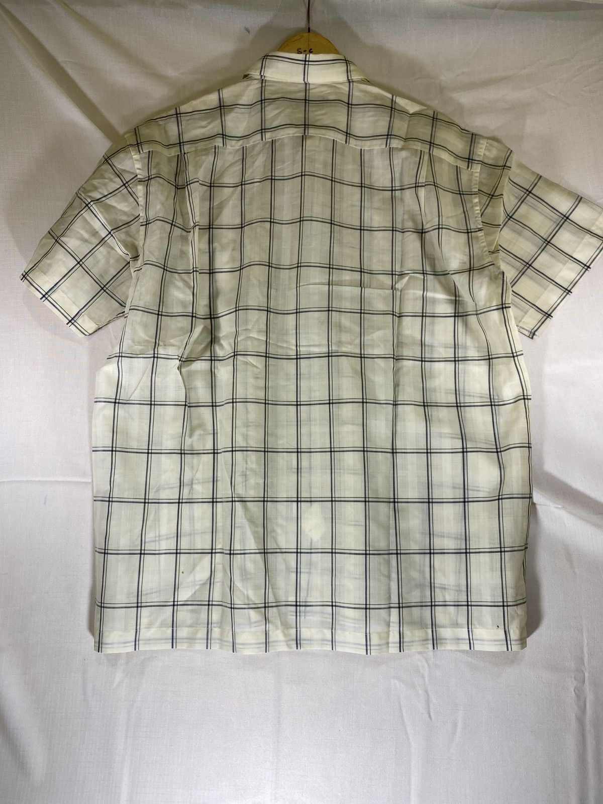 Yves Saint Laurent vintage checker short sleeve shirt Size US M / EU 48-50 / 2 - 2 Thumbnail