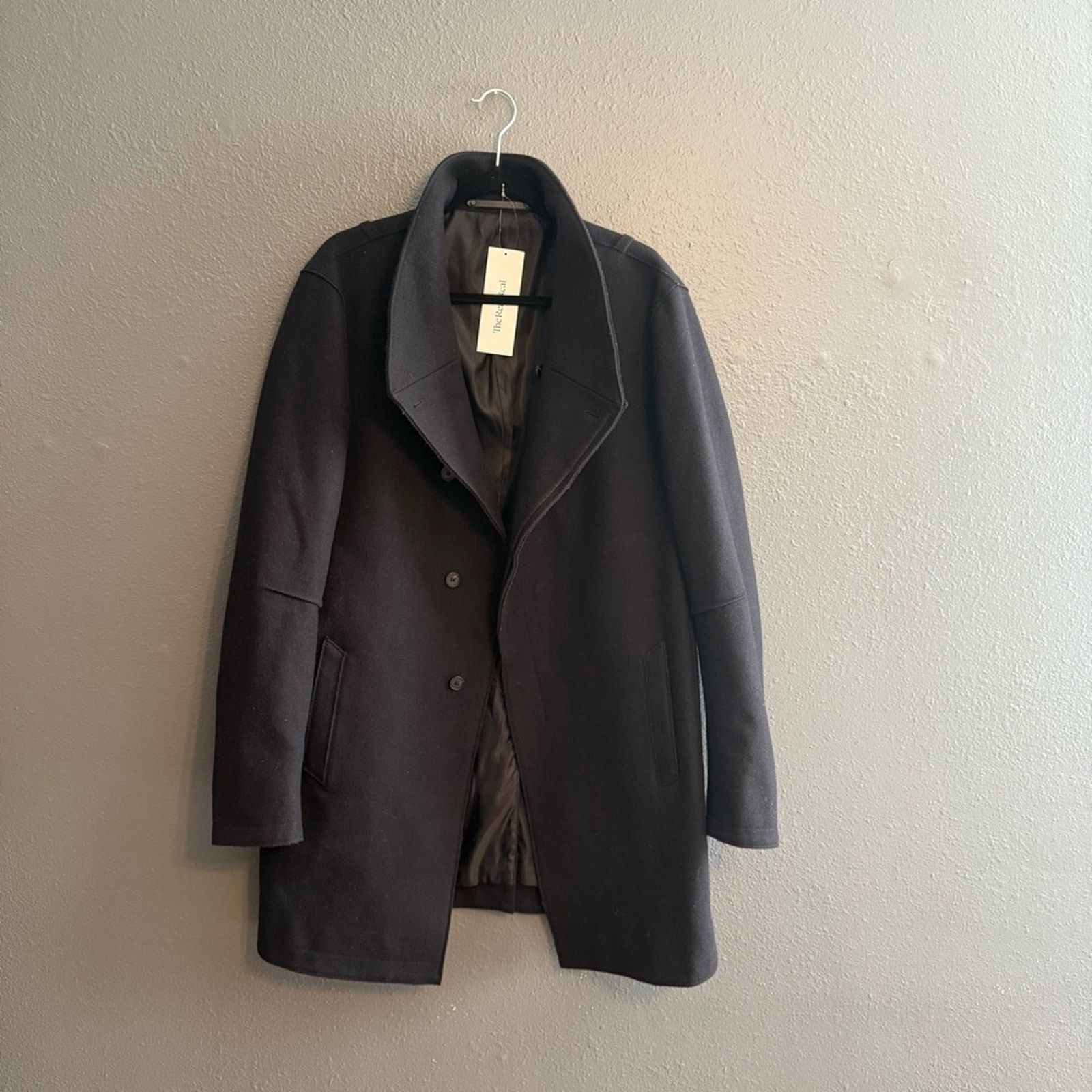 Allsaints AllSaints Marsh Coat Wool Blend Overcoat Size 42 Size US L / EU 52-54 / 3 - 1 Thumbnail