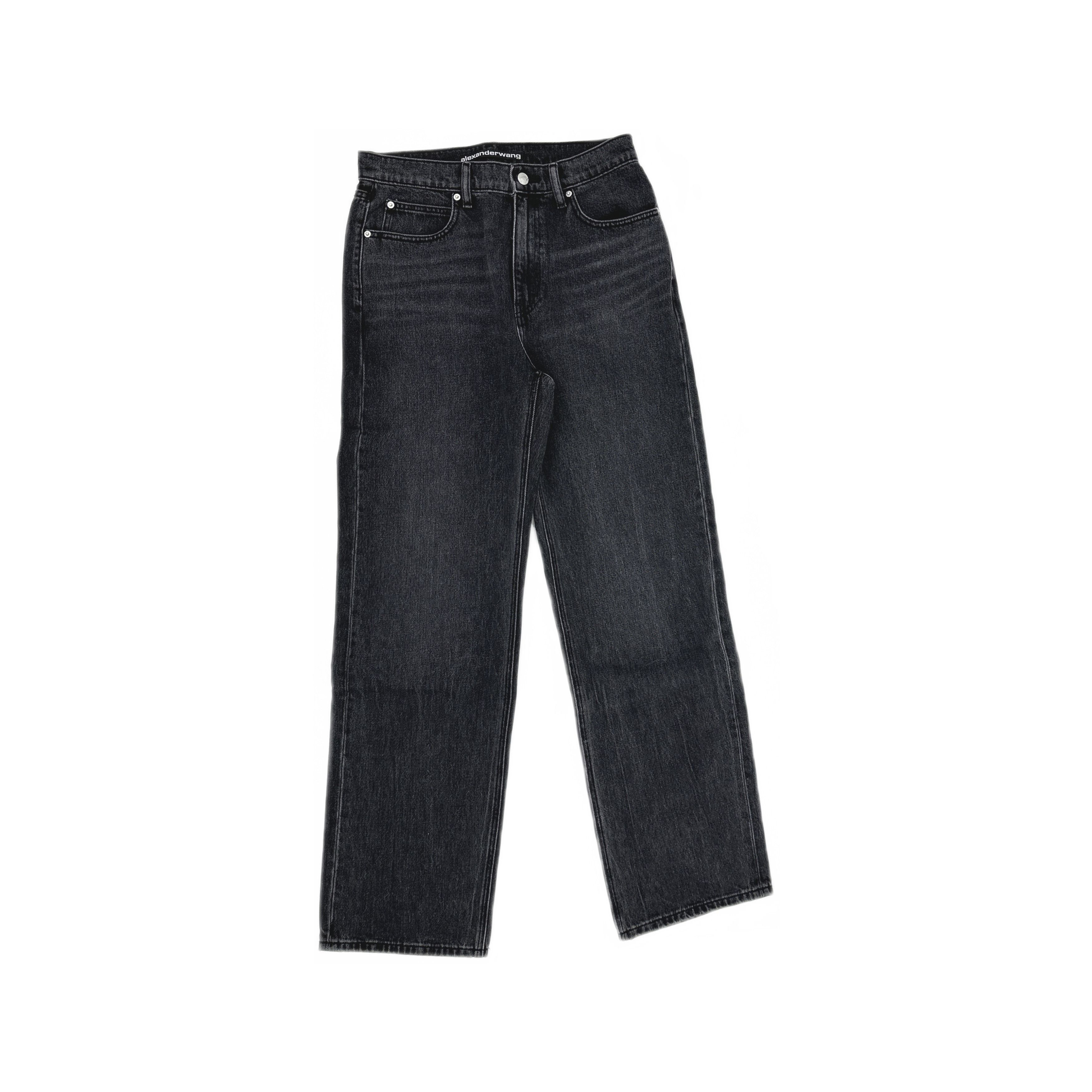 Alexander Wang Alexander Wang Black Logo Jeans Size 28 Size 28" / US 6 / IT 42 - 1 Thumbnail