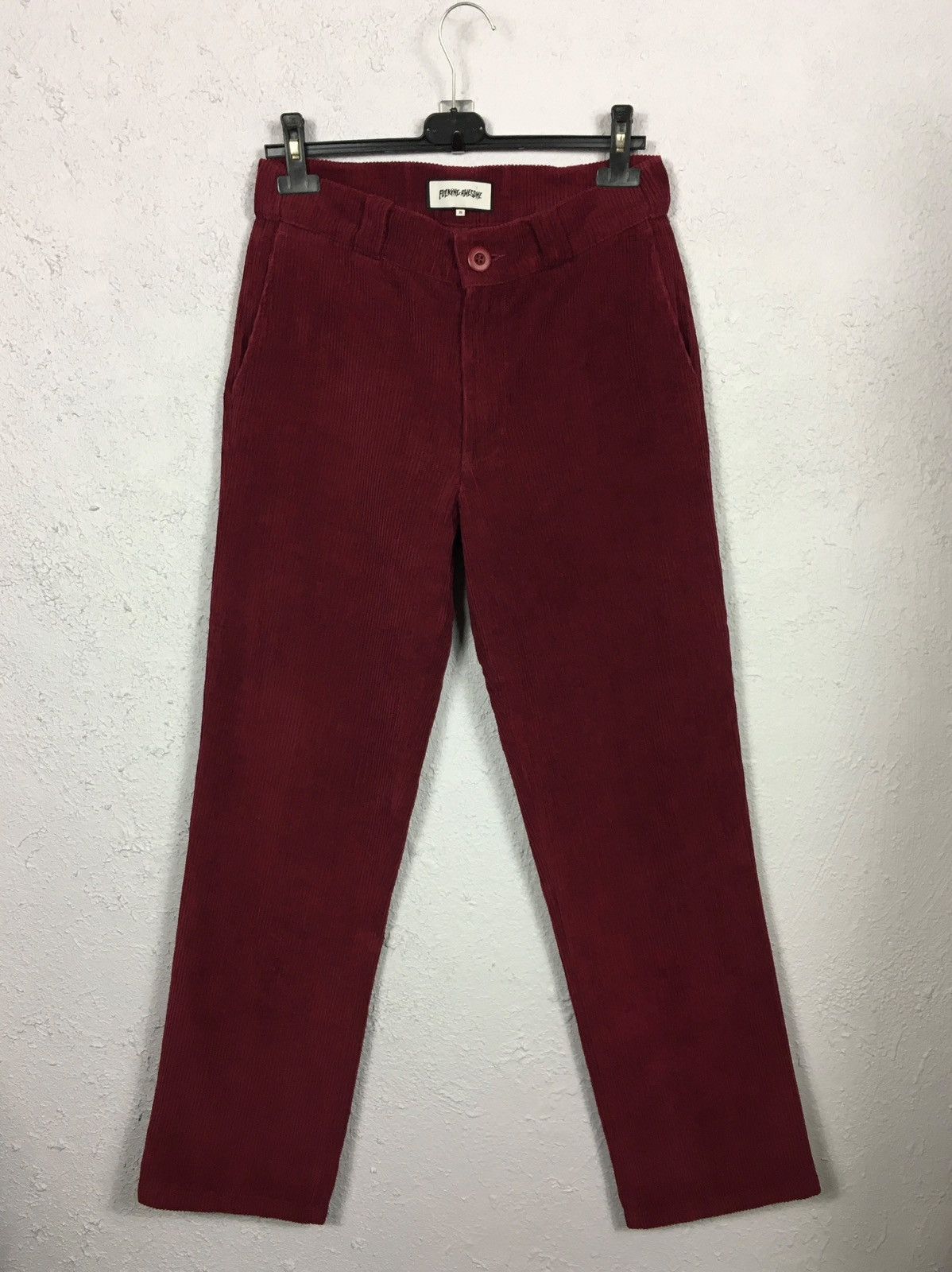 Fucking Awesome × Hockey Skateboards trousers FUCKING AWESOME fa Corduroy Pants y2k vintage skate Size US 30 / EU 46 - 1 Thumbnail