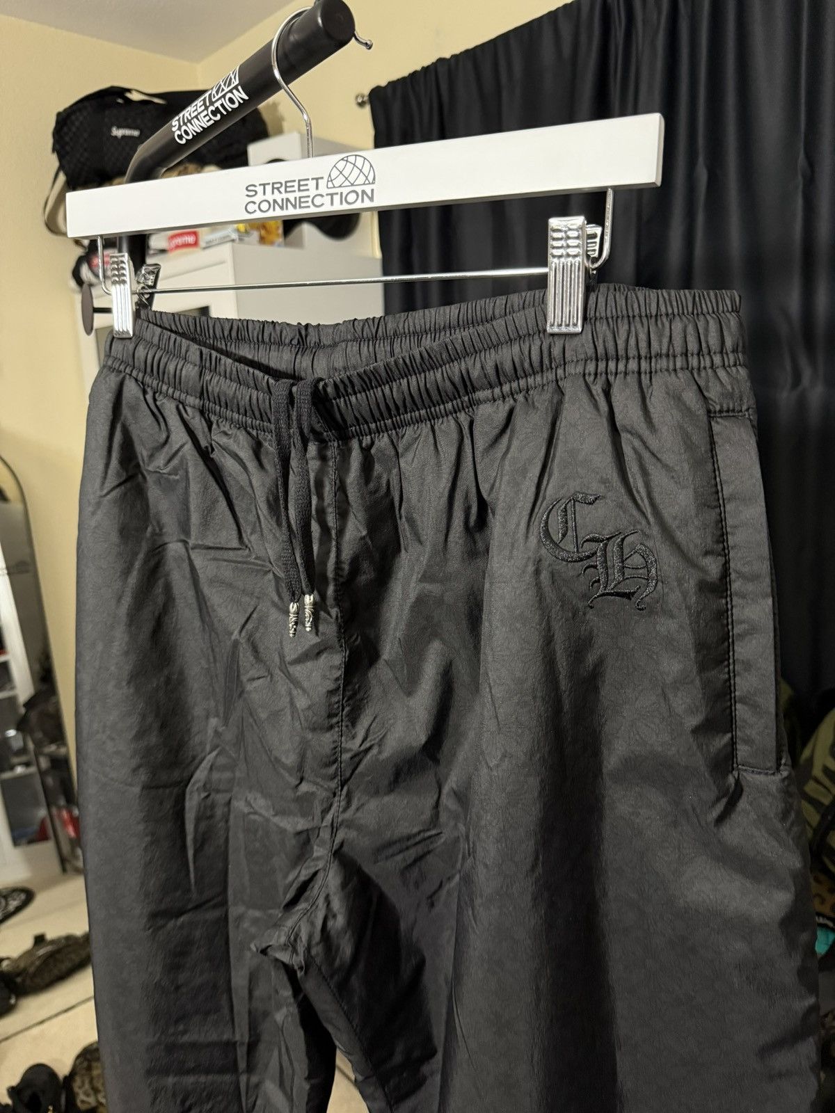 Chrome Hearts CHROME HEARTS “TRASH PICKUP” NYLON PANTS SIZE LARGE BLACK Size US 34 / EU 50 - 19 Thumbnail