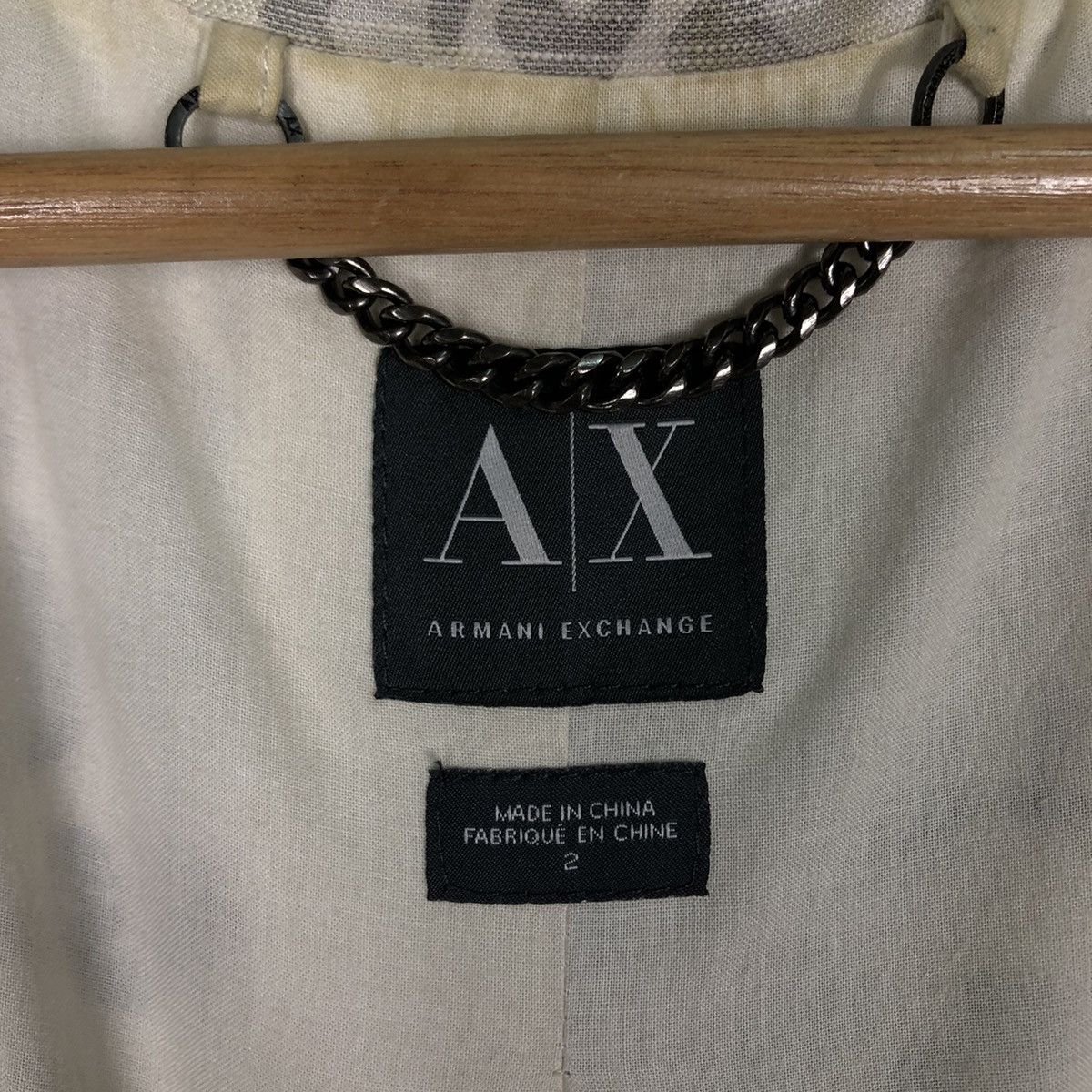 Armani Exchange 🔥Vtg Cropped Jacket Polkadot Full Print Armani Exchange Size US M / EU 48-50 / 2 - 14 Thumbnail