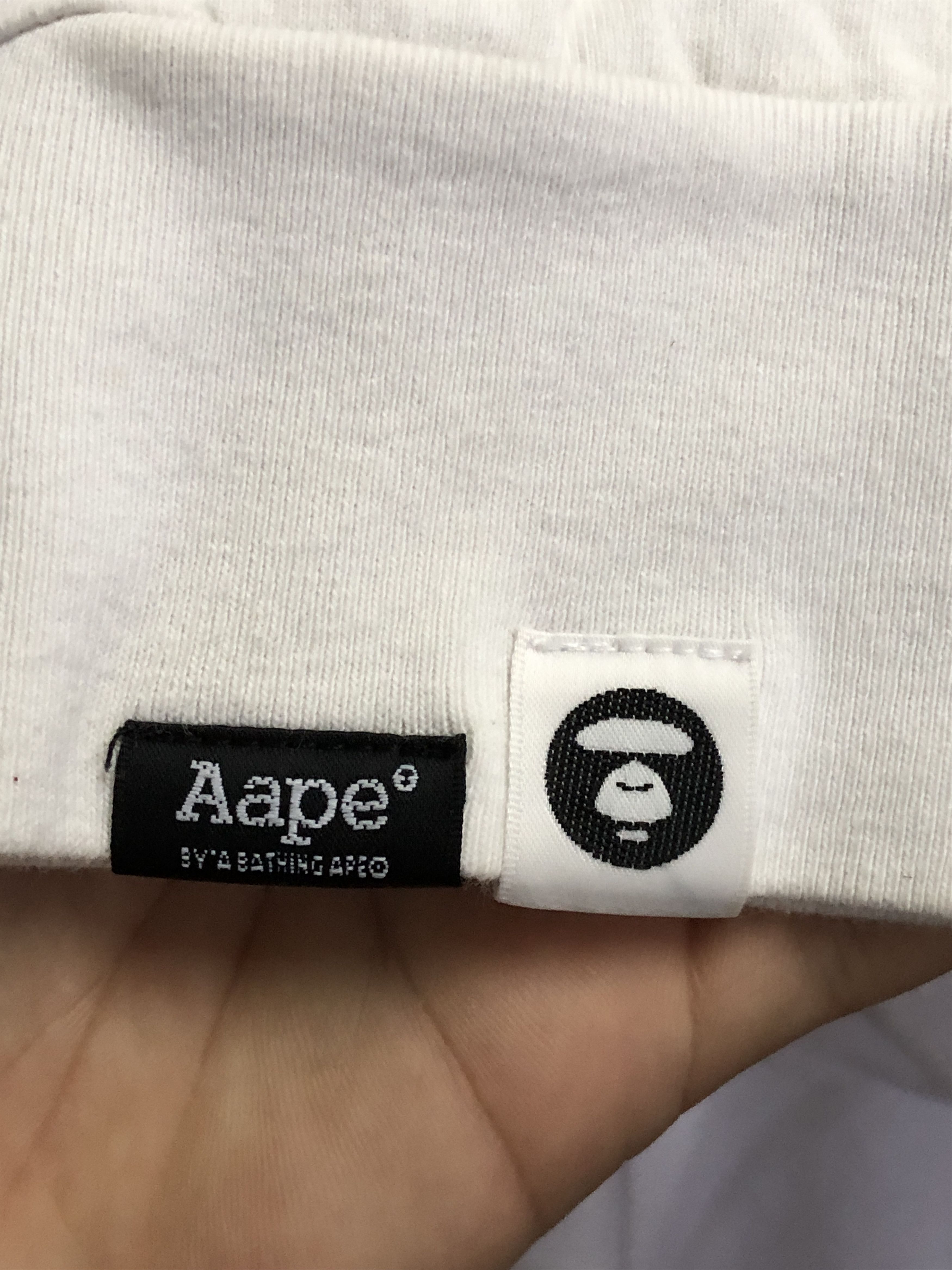 Aape AAPE BY *A BATHING APE® long-sleeved Size US L / EU 52-54 / 3 - 6 Thumbnail