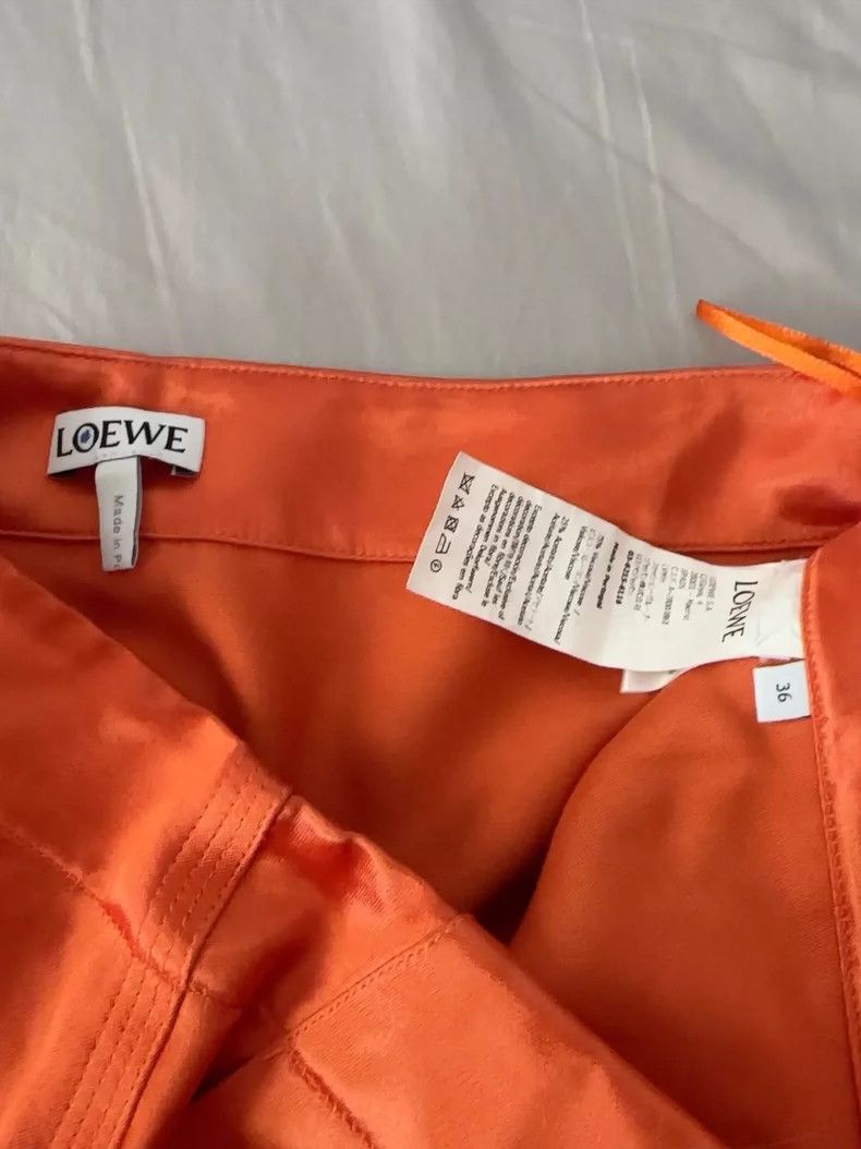 Loewe LOEWE Orange vinegar dress Size 24" / US 00 / IT 34 - 2 Thumbnail