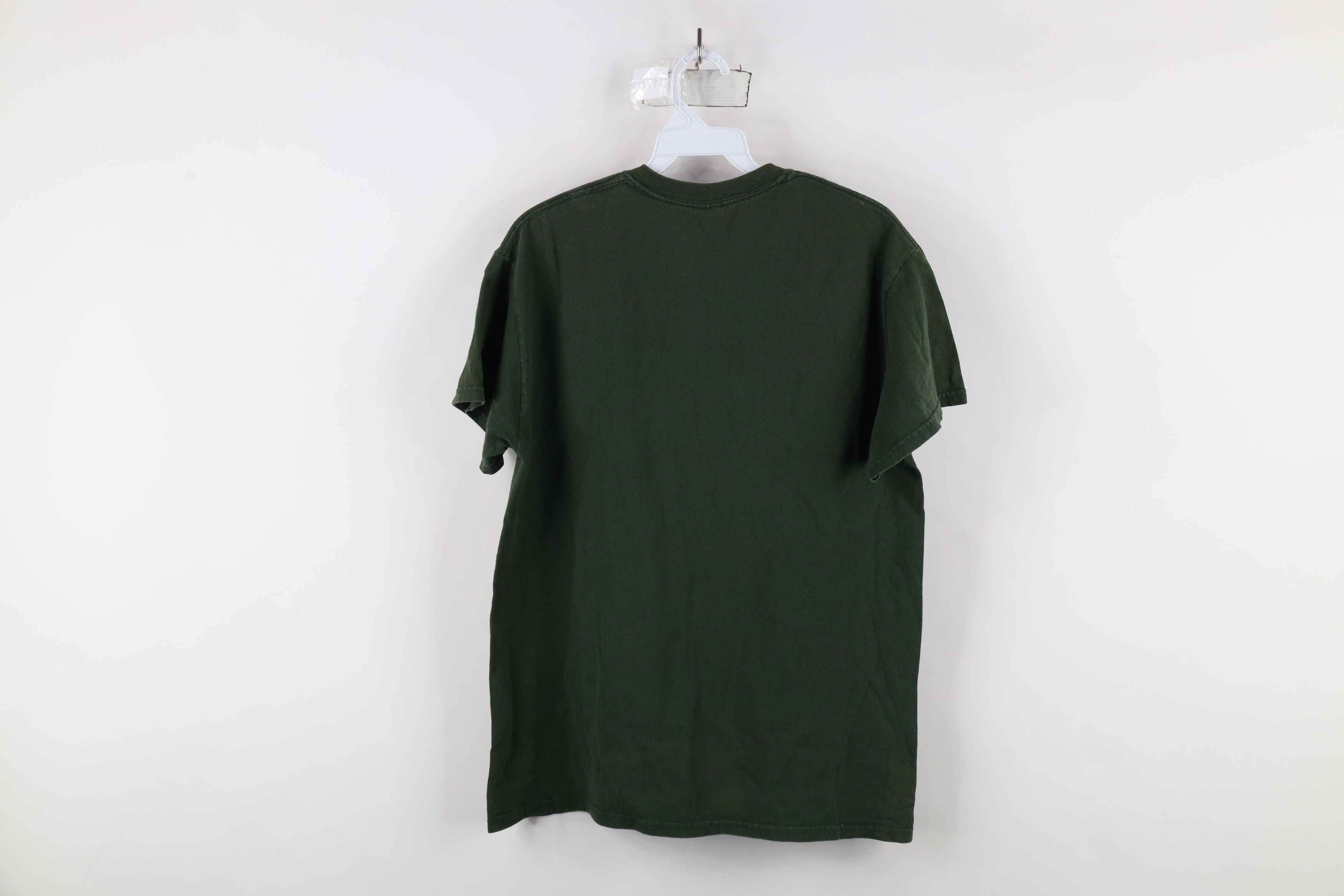 Vintage Vintage Spell Out Michigan State University T-Shirt Green Size US M / EU 48-50 / 2 - 10 Thumbnail