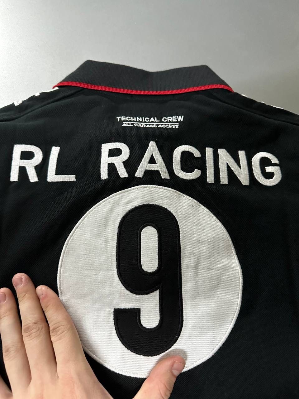 Polo Ralph Lauren × Vintage Vintage Ralph Lauren Deutschland Racing polo Tee Size US S / EU 44-46 / 1 - 4 Thumbnail