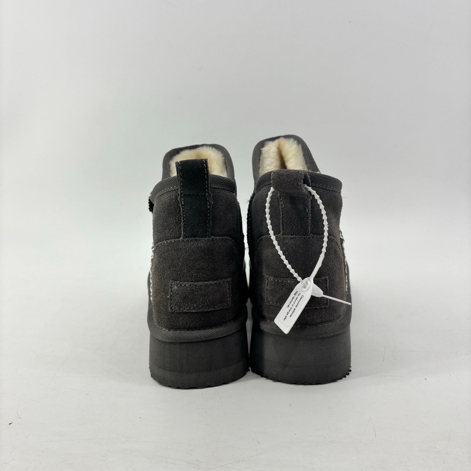 Other Women’s Suede Booties Size 7 Gray Genuine Leather Winter Size US 7 / IT 37 - 12 Thumbnail