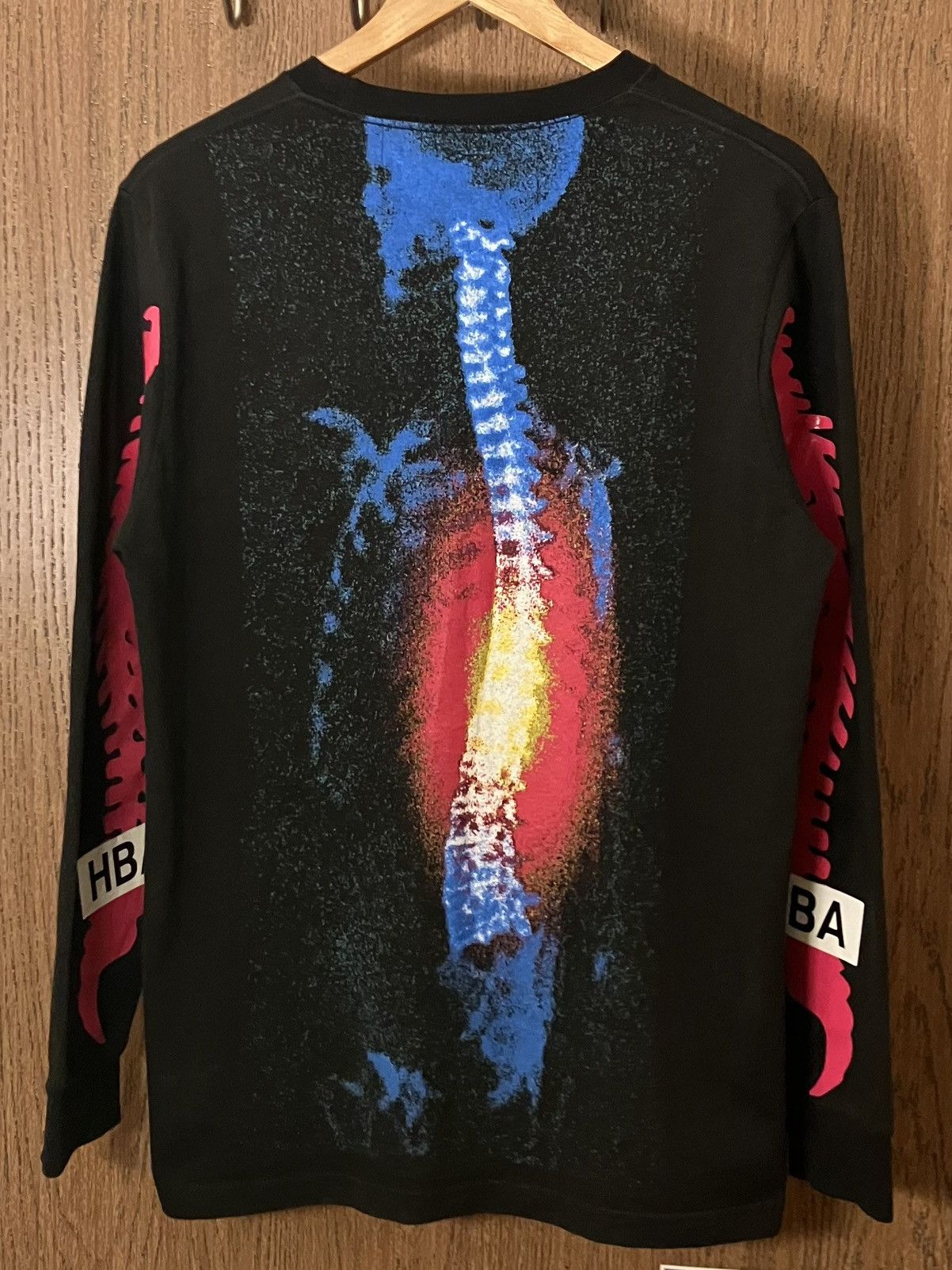 Hood By Air FW13 Hood By Air X-Ray Skeleton Long Sleeve Tee Size US M / EU 48-50 / 2 - 2 Thumbnail