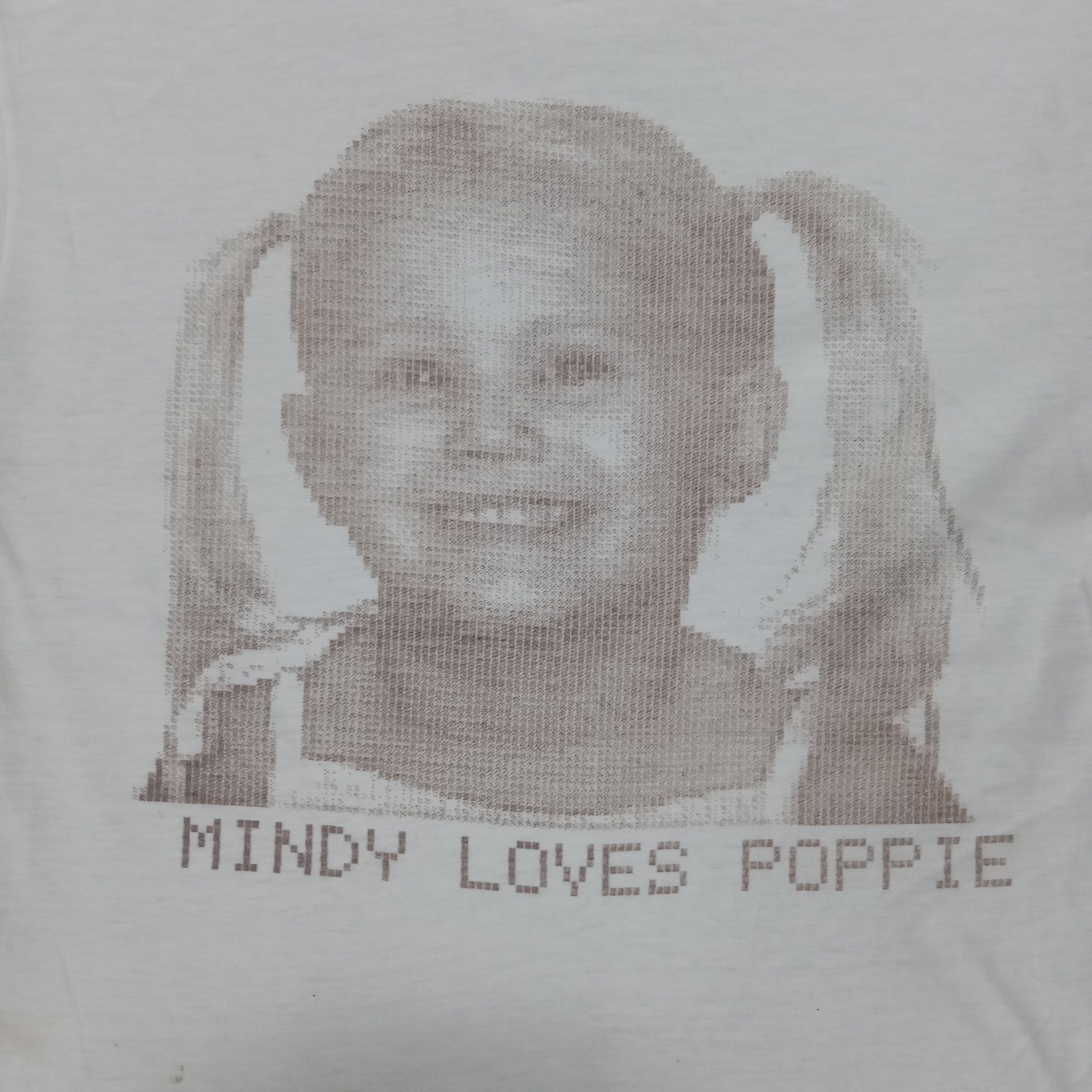 Vintage Vintage 90's Mindy Lover Poppie American Movie Tshirt Size US S / EU 44-46 / 1 - 2 Thumbnail