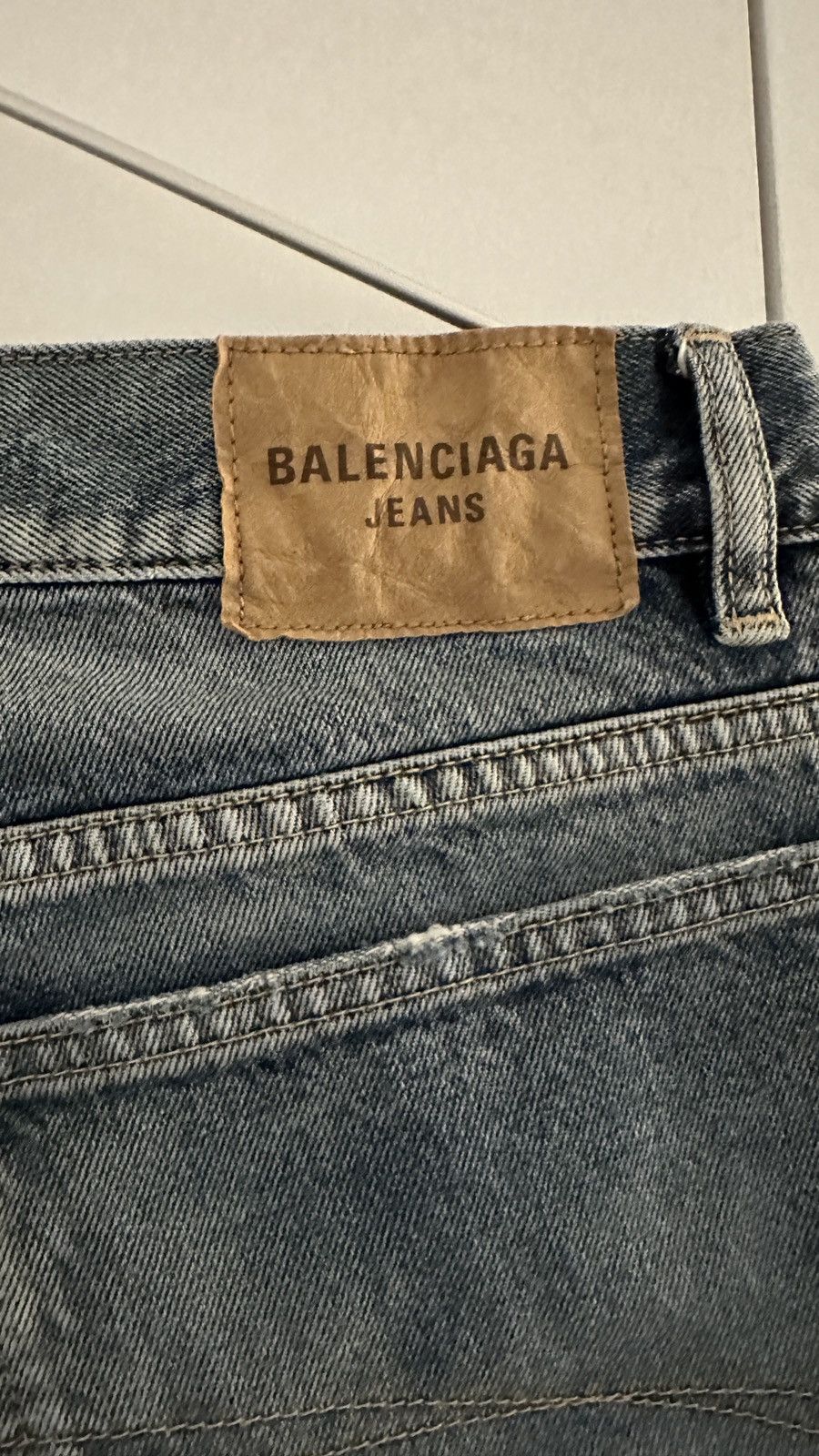 Balenciaga Balenciaga Loose Fit Jeans Light Blue S Size US 32 / EU 48 - 4 Thumbnail