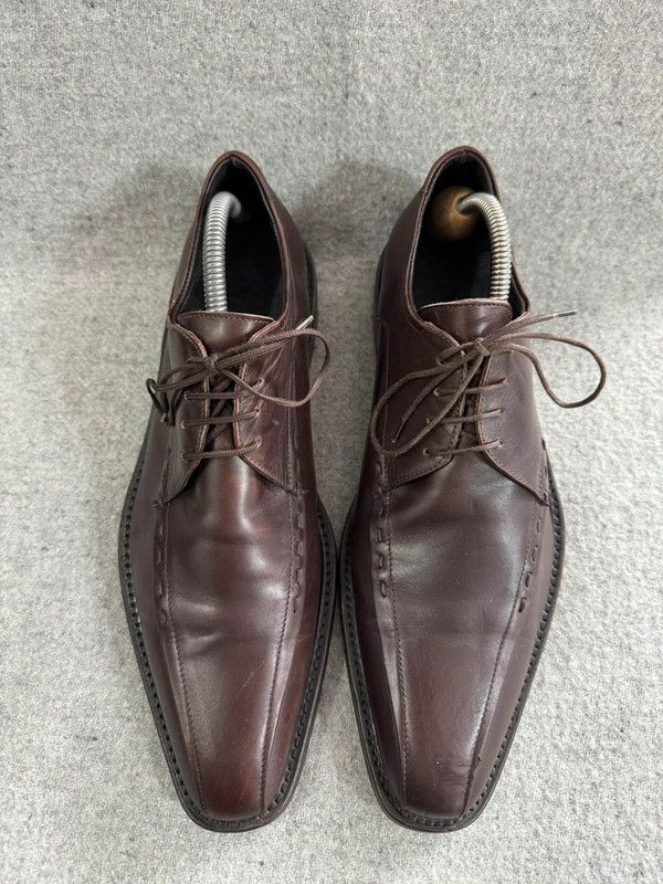 Corneliani Corneliani Italy Leather Derby Brown Lace Ups size 41,5 Size US 8.5 / EU 41-42 - 4 Thumbnail