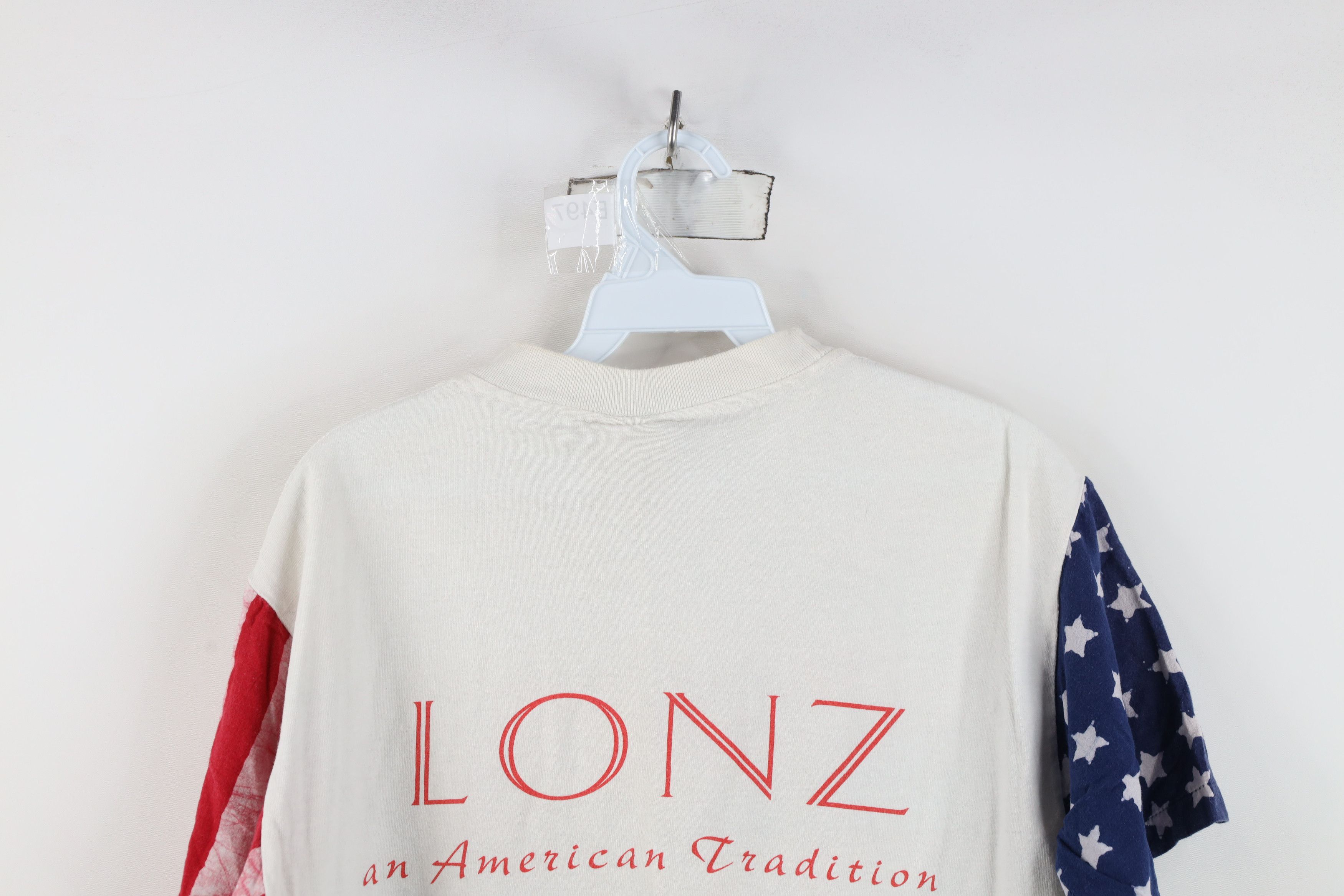 Vintage Vintage 90s Winery USA Flag Cropped Short Sleeve T-Shirt USA Size M / US 6-8 / IT 42-44 - 15 Thumbnail