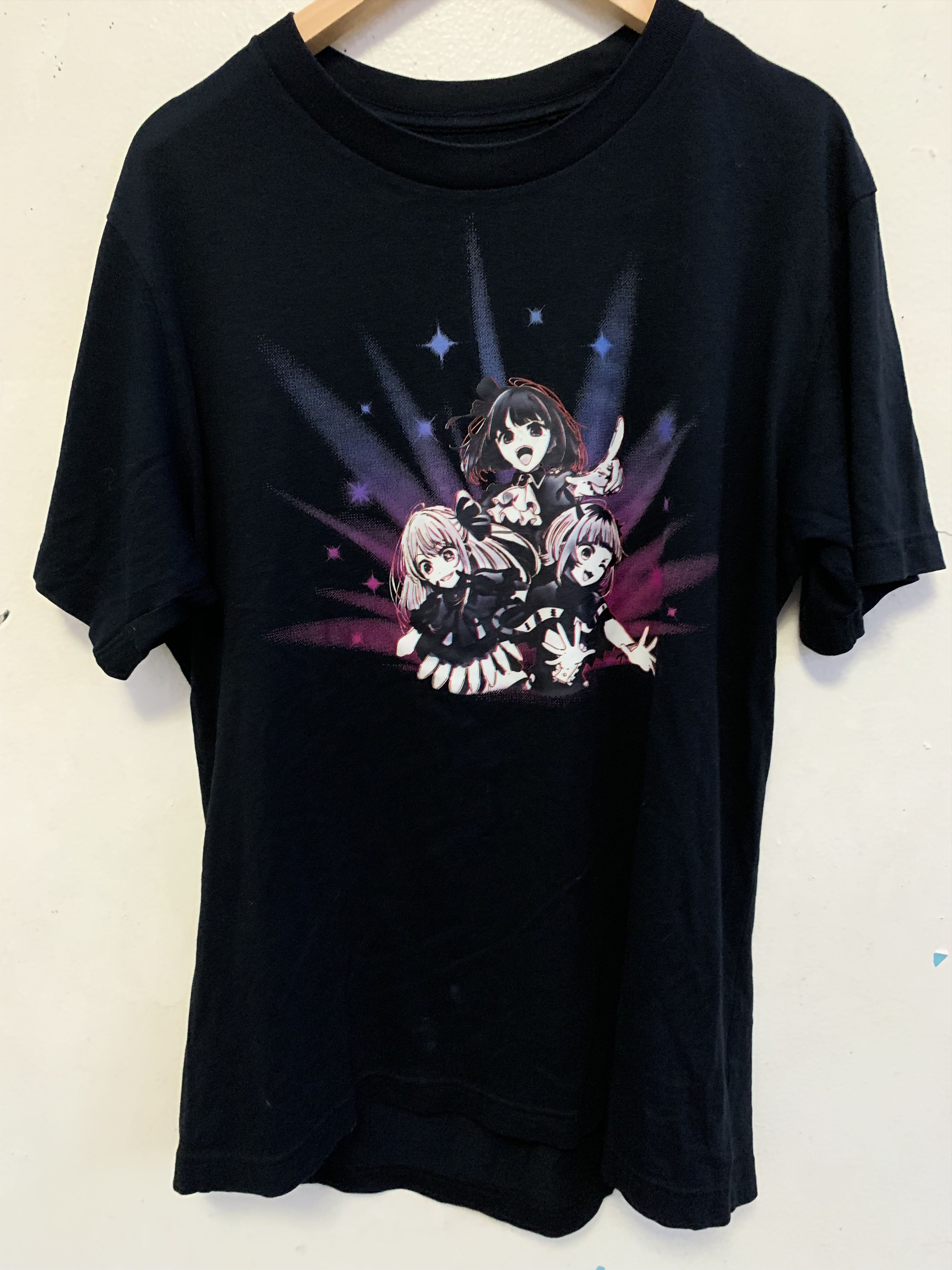 Uniqlo UNIQLO B-Komachi Tee Shirt ⊛ BLACK/PURPLE/PINK/BLUE ⊛ GtyUsd Size US M / EU 48-50 / 2 - 3 Thumbnail