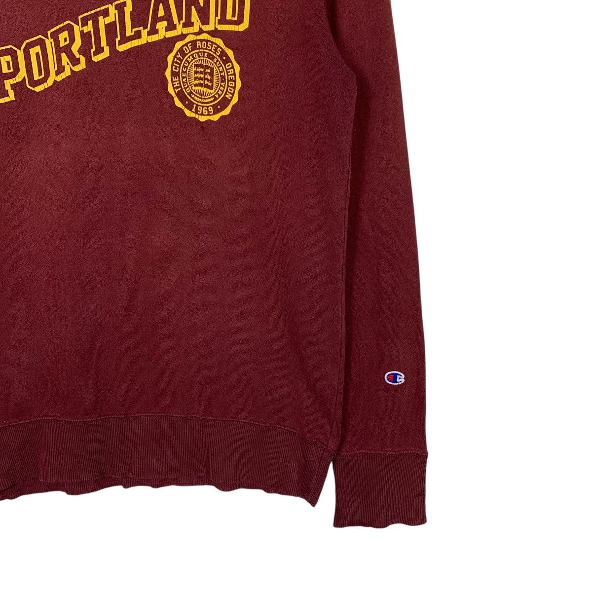 Champion CHAMPION PORTLAND Big Logo Crewneck Sweatshirt #1627-C73 Size US M / EU 48-50 / 2 - 4 Thumbnail