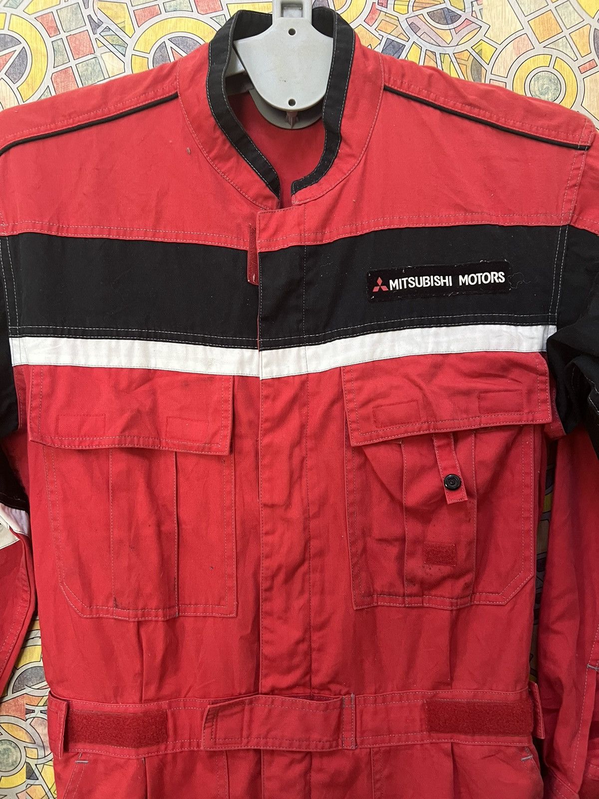 Japanese Brand Very RACING MITSUBISHI MOTORS. (GJ33) Size US 36 / EU 52 - 14 Thumbnail