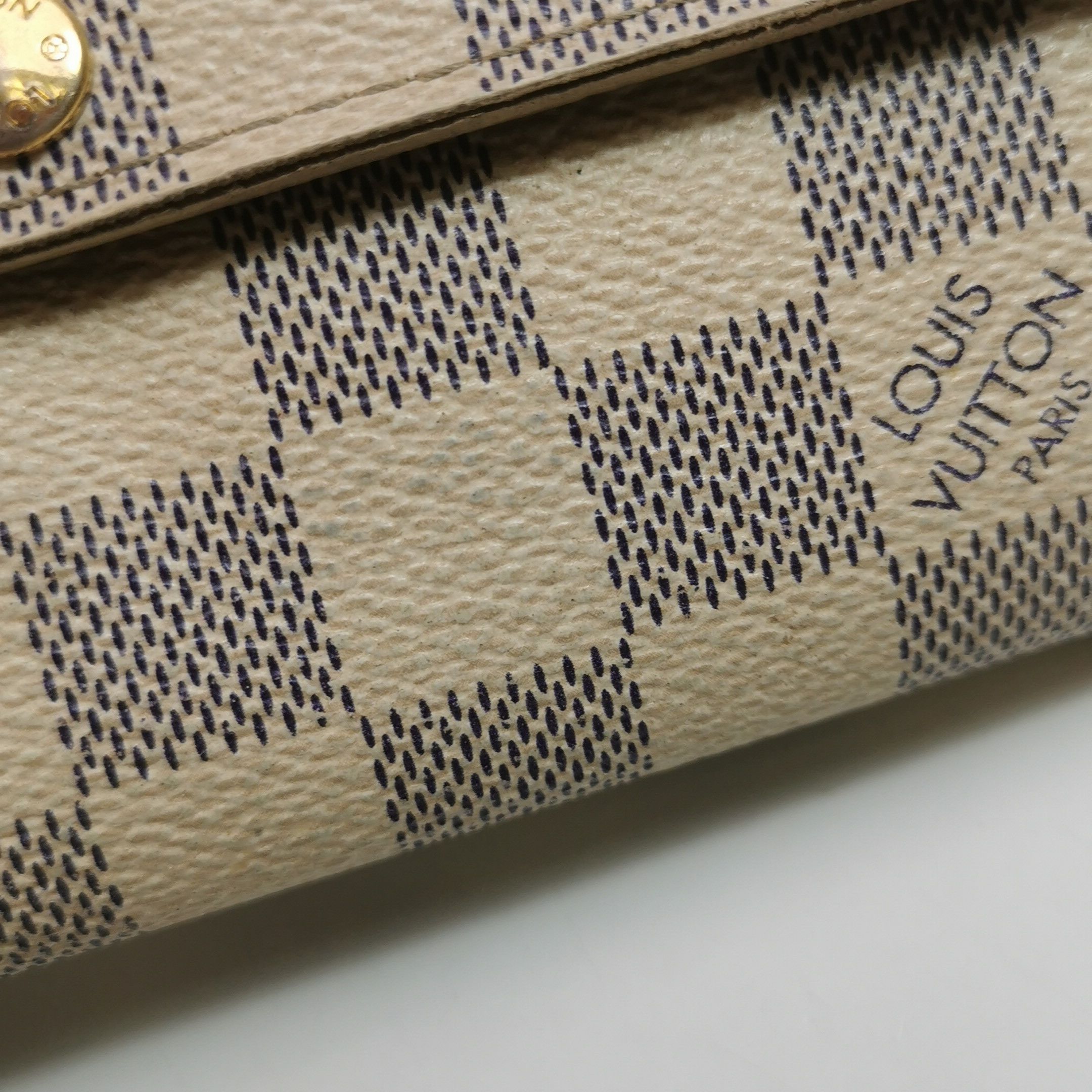Louis Vuitton Louis Vuitton (LV) Sarah Checkerboard Snap Wallet -y2506 Size ONE SIZE - 2 Thumbnail