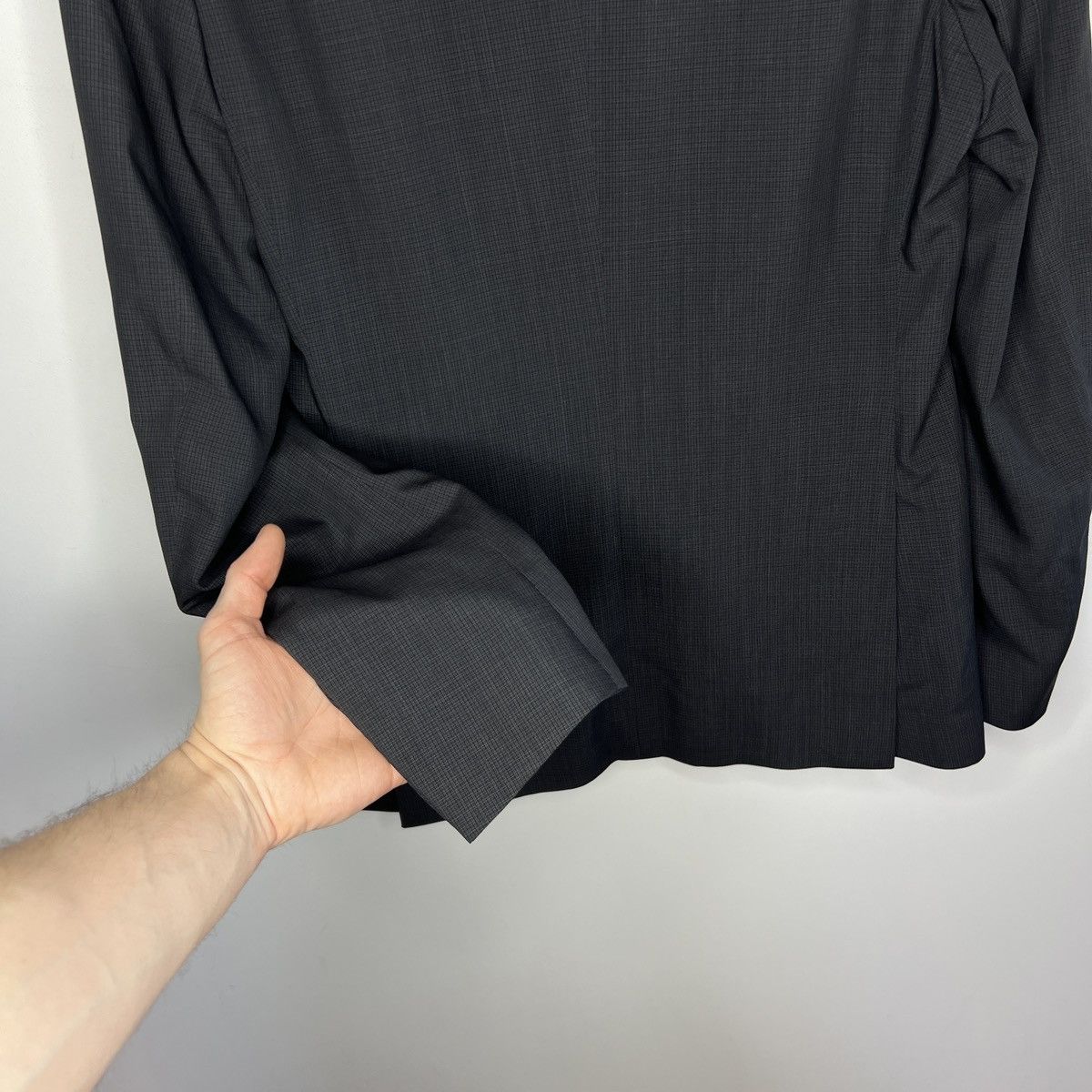 Prada Prada Black Wool Silk 2 Buttons Classic Blazer Light Jacket Size US M / EU 48-50 / 2 - 14 Thumbnail