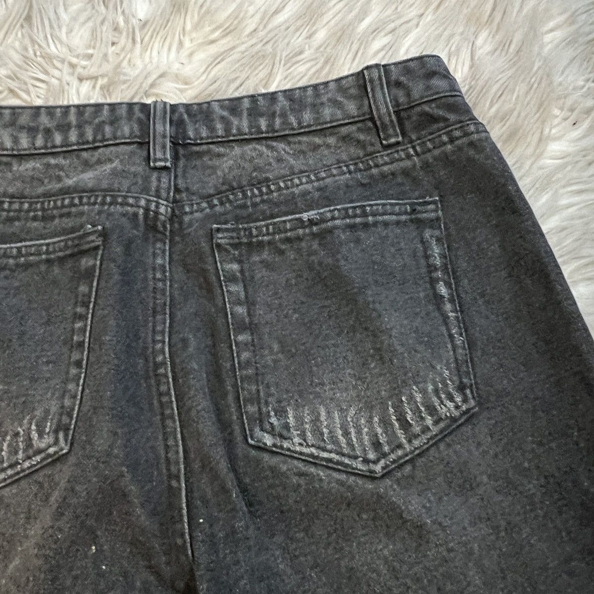 Robert Rodriguez Robert Rodriguez Black Baggy Denim Jeans Size 27" / US 4 / IT 40 - 4 Thumbnail