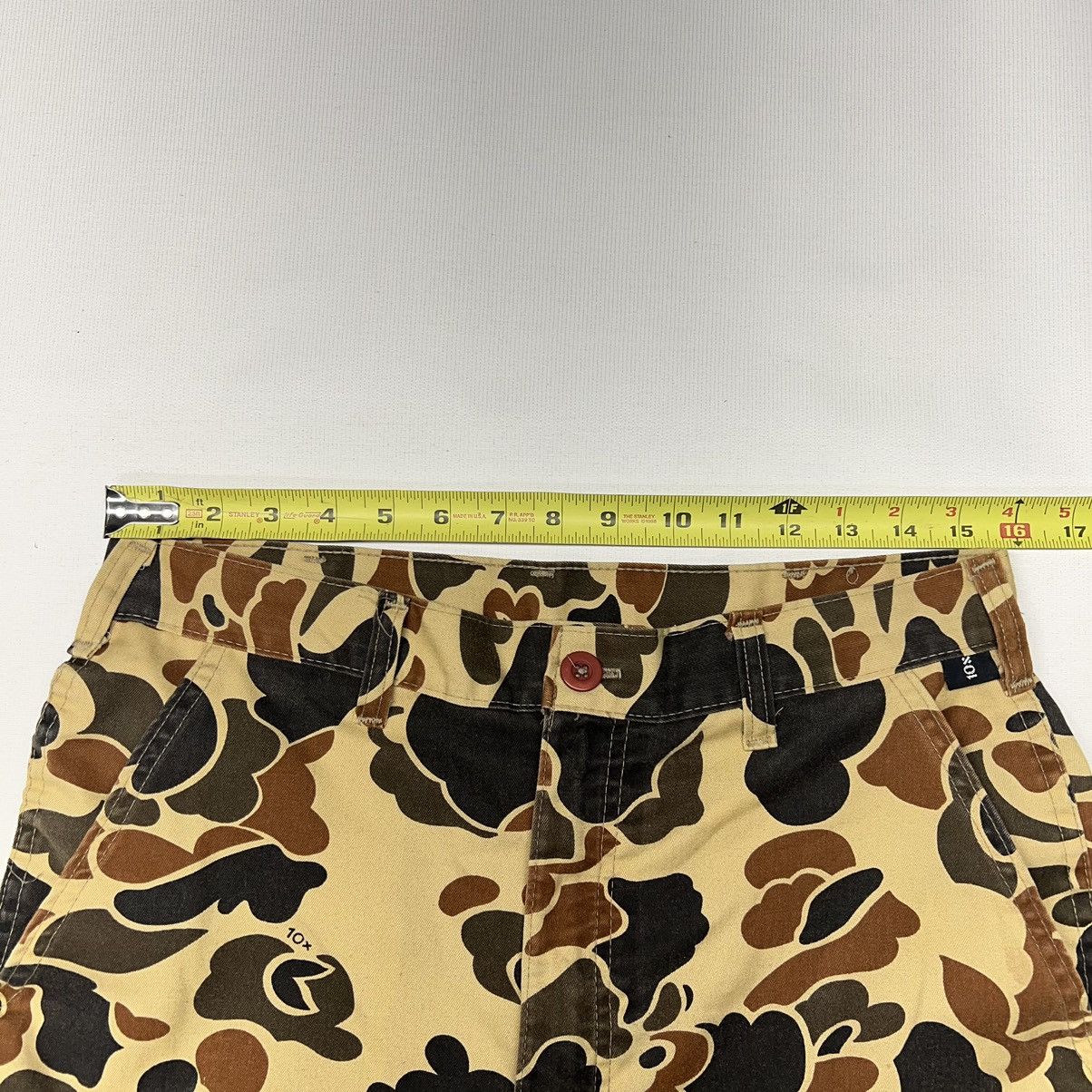 Vintage VTG 10X Cargo Pants Medium Duck Camo Brown Pocket Hunting Size US 32 / EU 48 - 24 Thumbnail