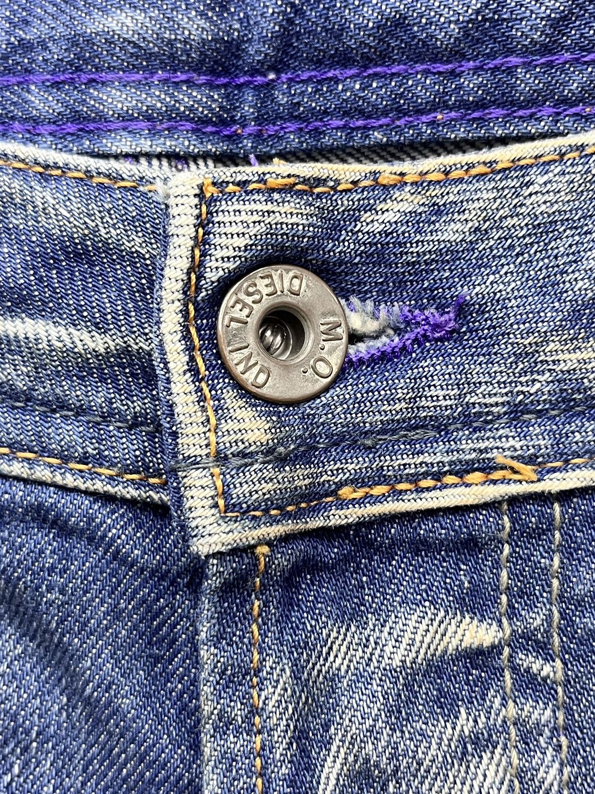 Diesel FYE🔥DIESEL ONLY THE BRAVE PUNK Flare Distressed Jeans Size US 29 - 7 Thumbnail