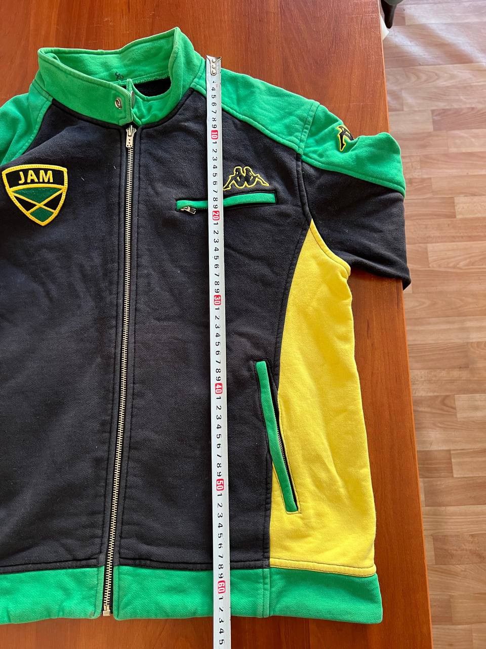 Kappa 2012/15 JAMAICA TEAM THIRD TRAVEL SOCCER FOOTBALL JACKET XL Size US XL / EU 56 / 4 - 20 Thumbnail