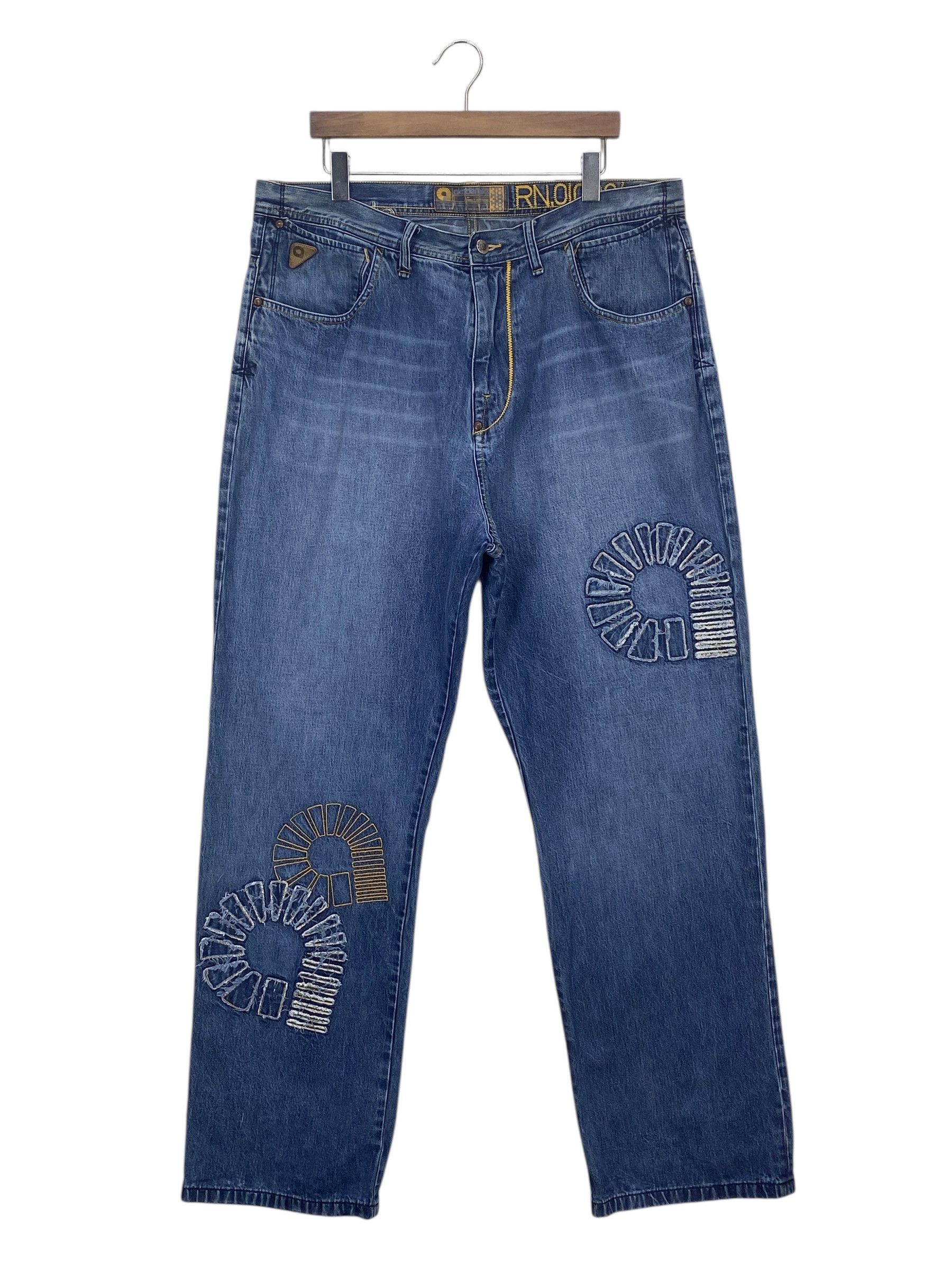 Akademiks Akademiks Denim Jeans Hip Hop Baggy Skateboards Jeans Size US 38 / EU 54 - 2 Thumbnail