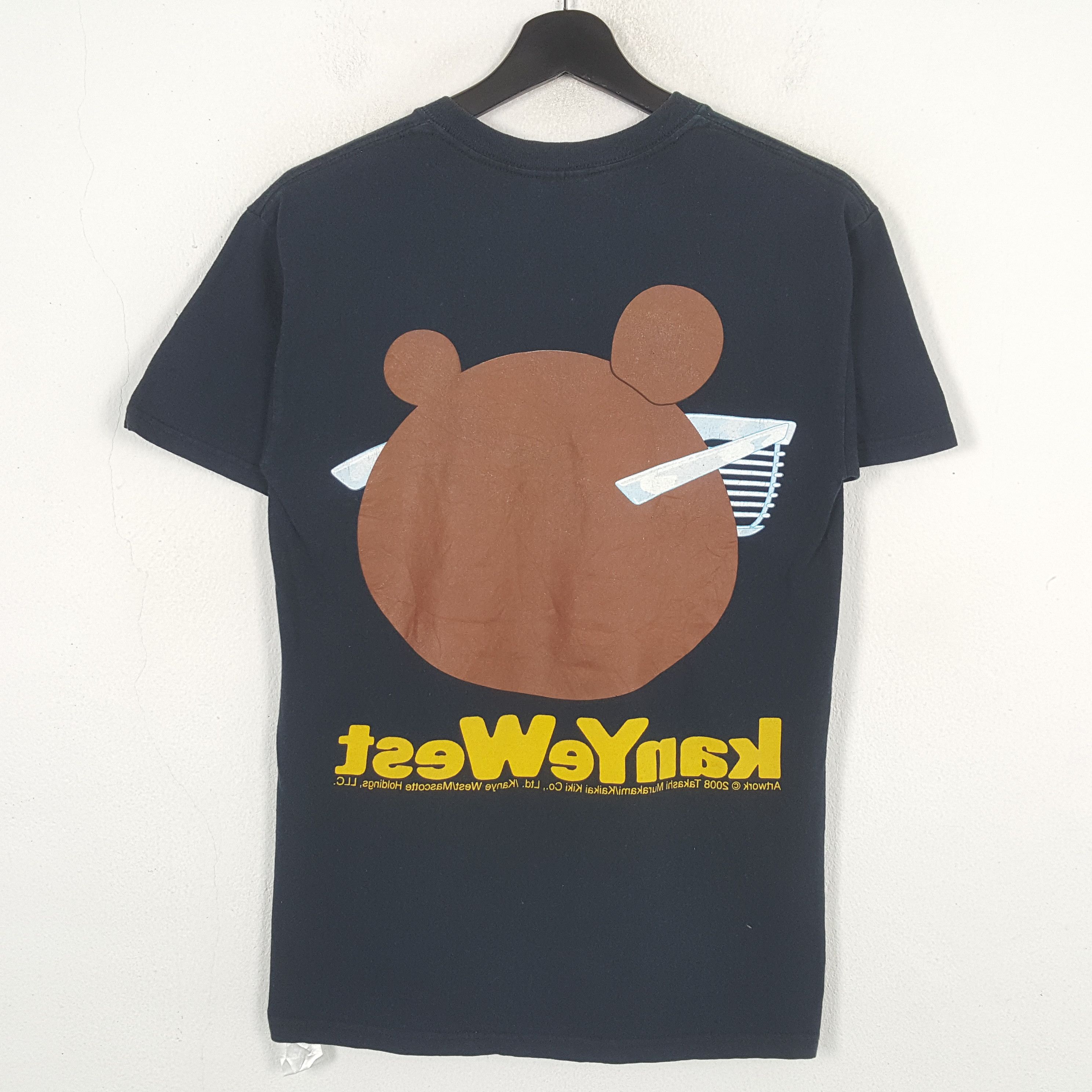Rap Tees × Vintage Kanye West Raper Music Tshirt Size US S / EU 44-46 / 1 - 3 Thumbnail