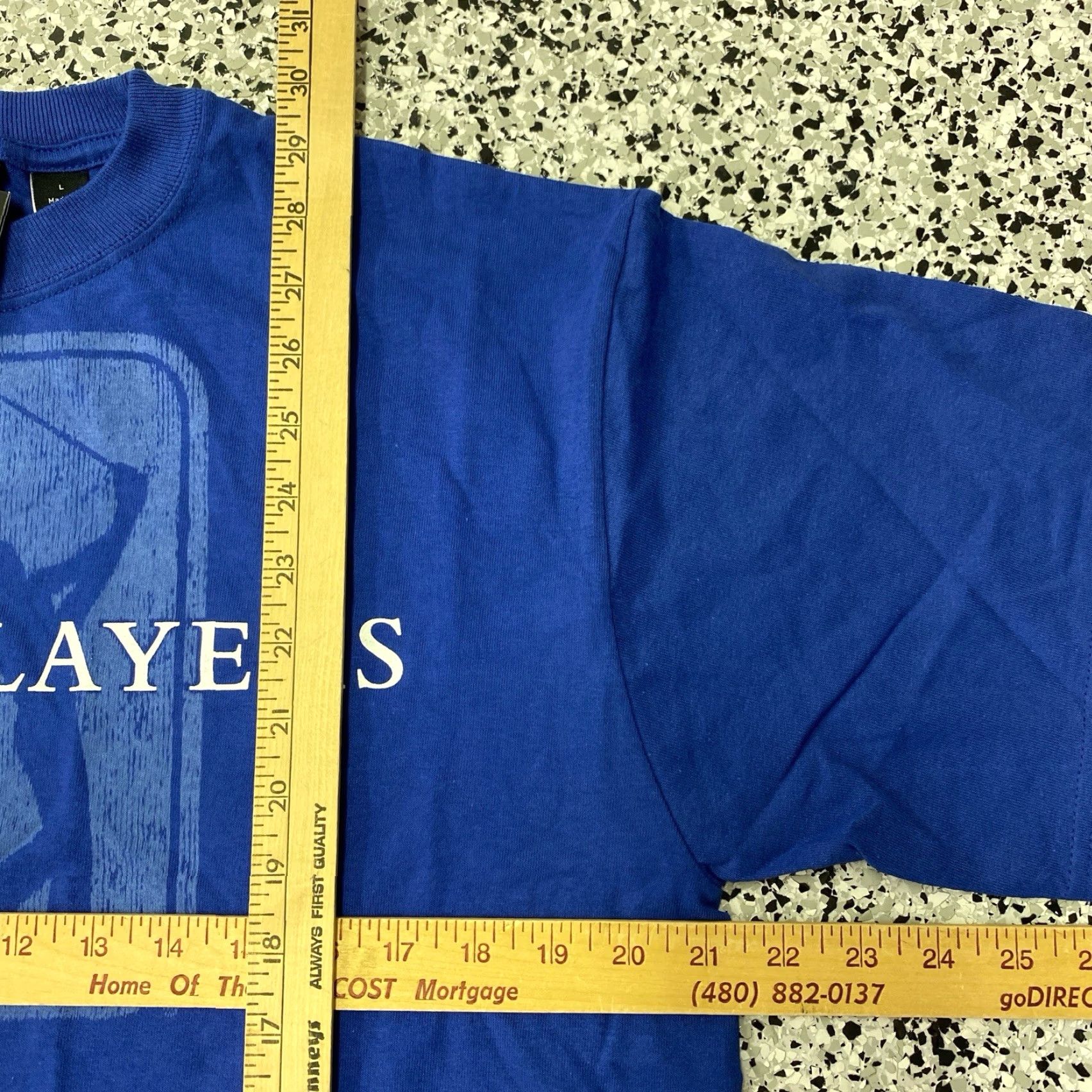 PGA Tour PGA Tour The Players Blue Short Sleeve Cotton T-Shirt Men's L NWT Size US L / EU 52-54 / 3 - 2 Thumbnail