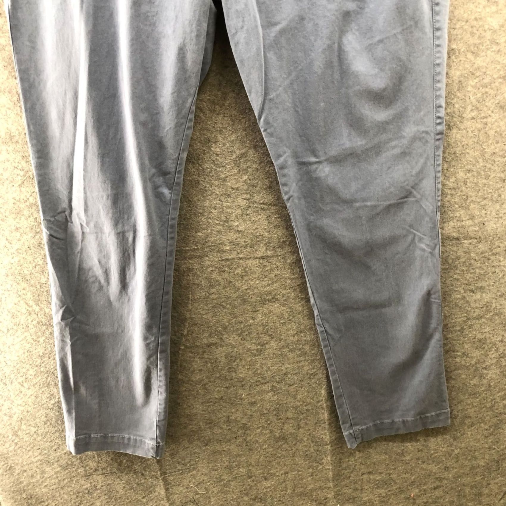Gap Gap Lived In Slim Chino Pants Mens 34x32 Blue Pearl Stretch Flat Front Size 34 Regular 32 Inseam Cotton Blend Size US 34 / EU 50 - 4 Thumbnail