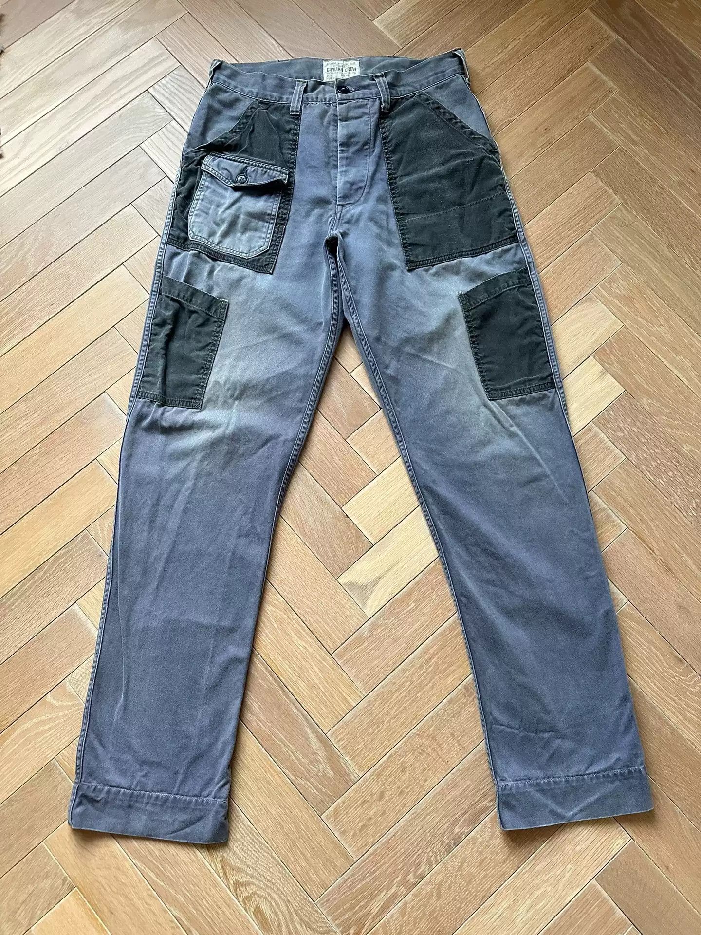 image of Freewheelers Old-Fashioned Overalls in Blue, Men's (Size 32)