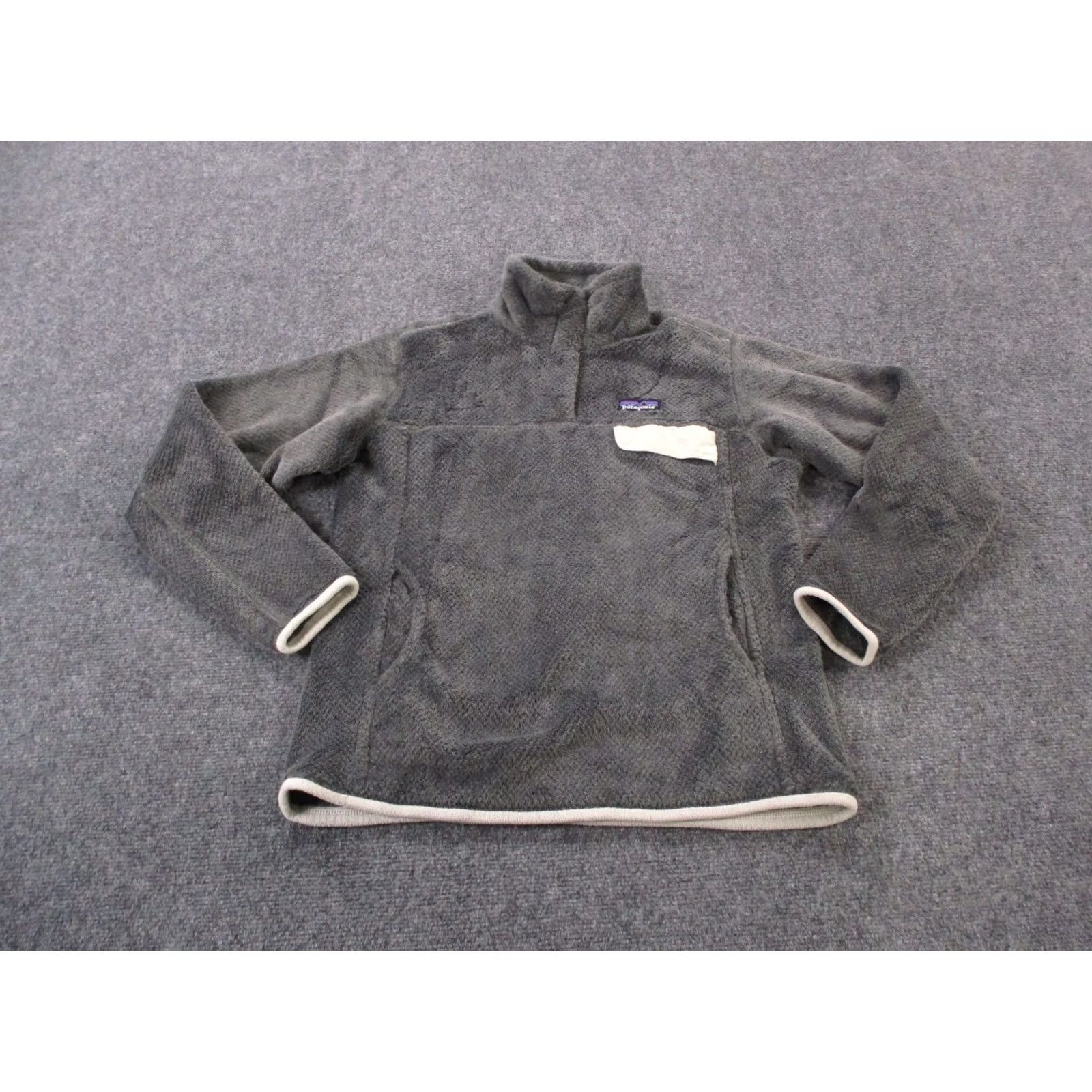 Patagonia Patagonia Jacket Womens M Gray Snap Fleece Outdoor Casual Windproof Pockets Size M / US 6-8 / IT 42-44 - 2 Thumbnail