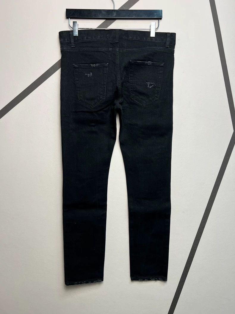 Saint Laurent Paris saint Laurent parisFall/Winter Black Wrecking Jeans 2503-N Size US 32 / EU 48 - 2 Thumbnail