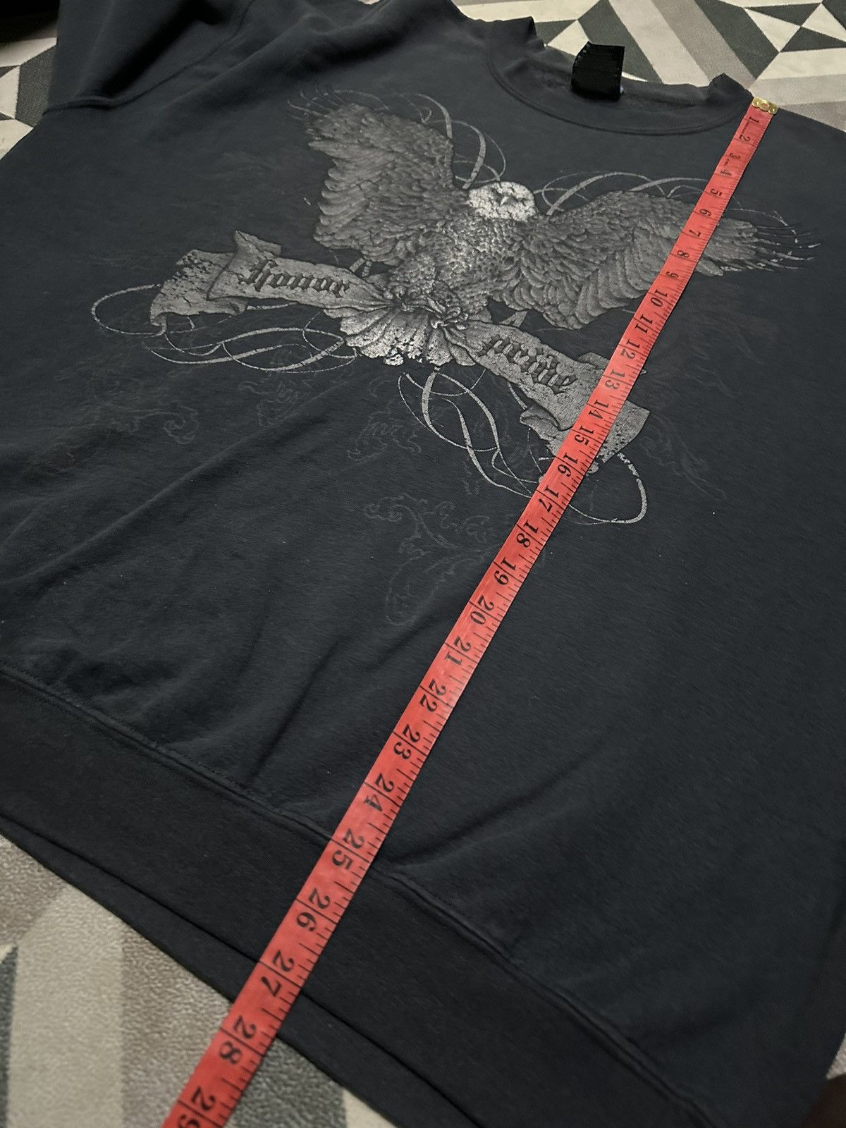 Japanese Brand × Vintage Puritan eagle big printed pullover sweatshirt Size US L / EU 52-54 / 3 - 7 Thumbnail
