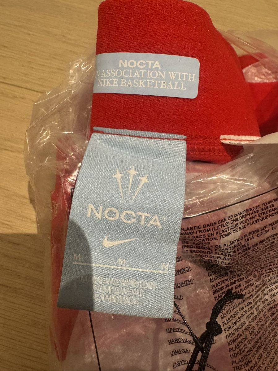 Drake × NOCTA × Nike Nocta x Nike - RED Men's SingleLeg Basketball Tight size M Size US 30 / EU 46 - 6 Thumbnail