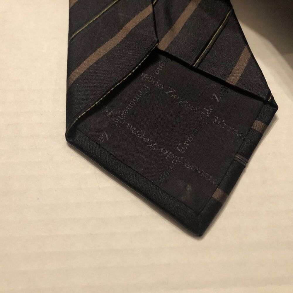 Ermenegildo Zegna ermenegildo Zegna men's new silk tie width:4" LENGTH:58" Size ONE SIZE - 4 Thumbnail