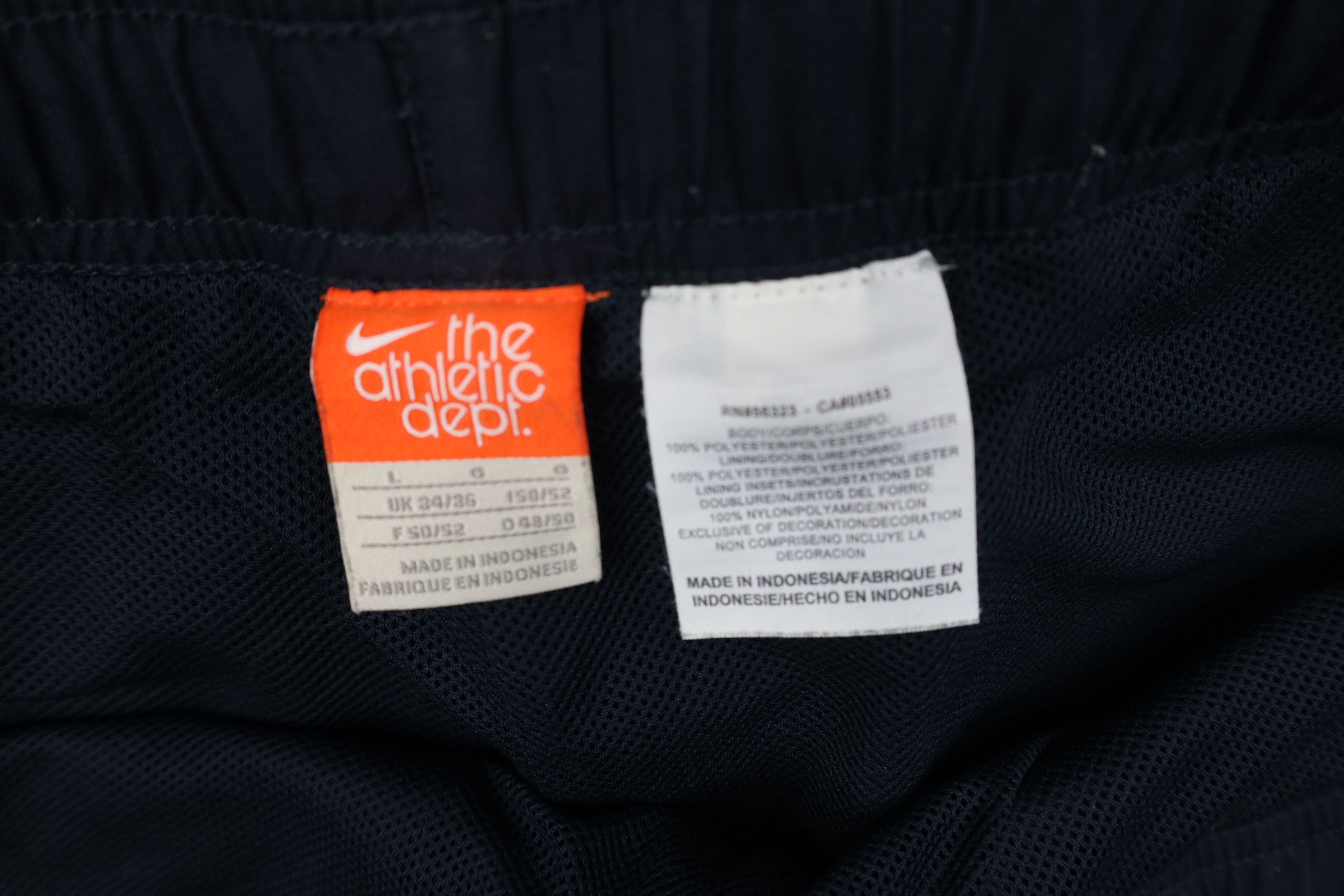 Nike Vintage Y2K Nike Travis Scott Mini Swoosh Lined Pants Blue Size US 36 / EU 52 - 12 Thumbnail