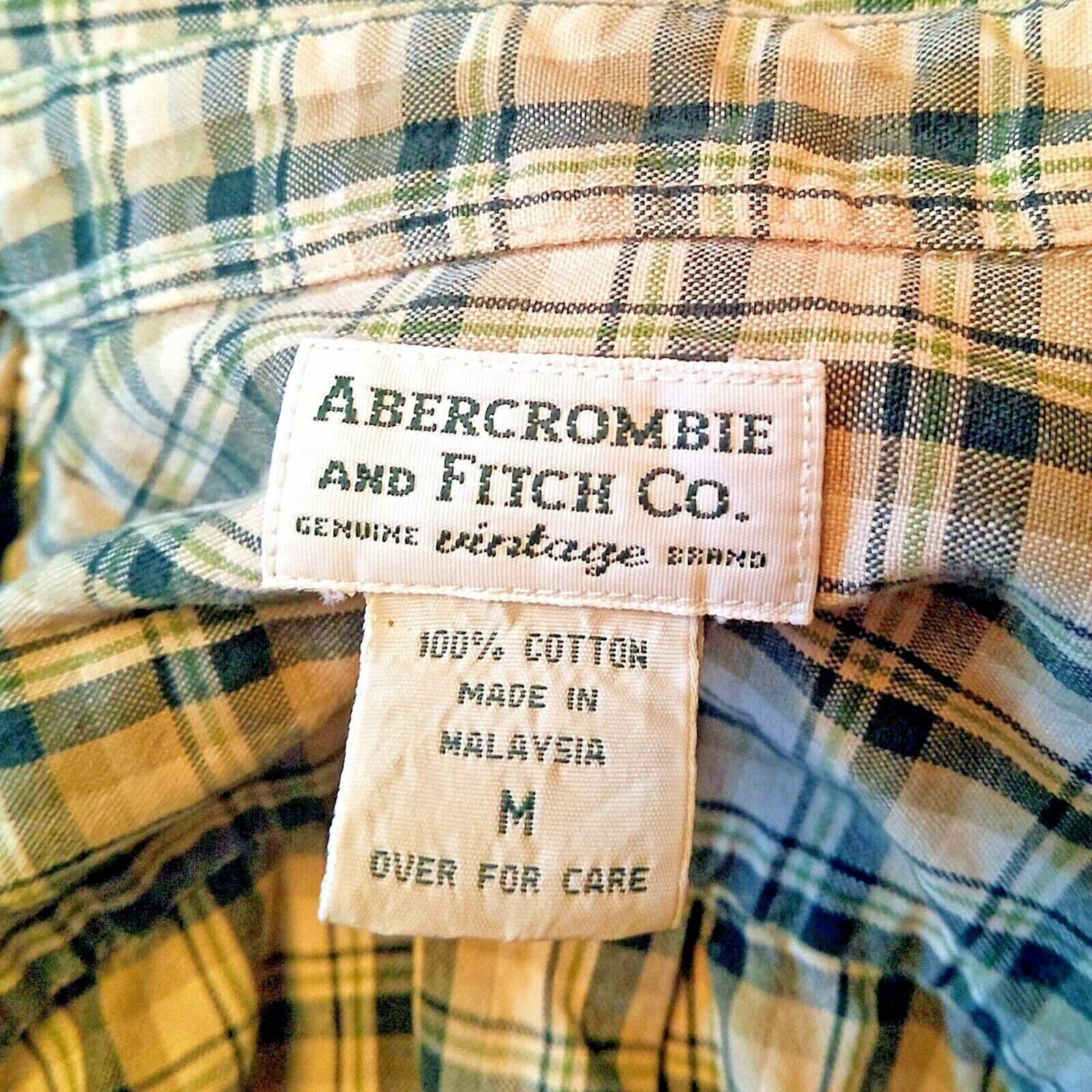 Abercrombie & Fitch Abercrombie & Fitch Shirt Multicolor Women Size Medium Butto Size M / US 6-8 / IT 42-44 - 5 Thumbnail