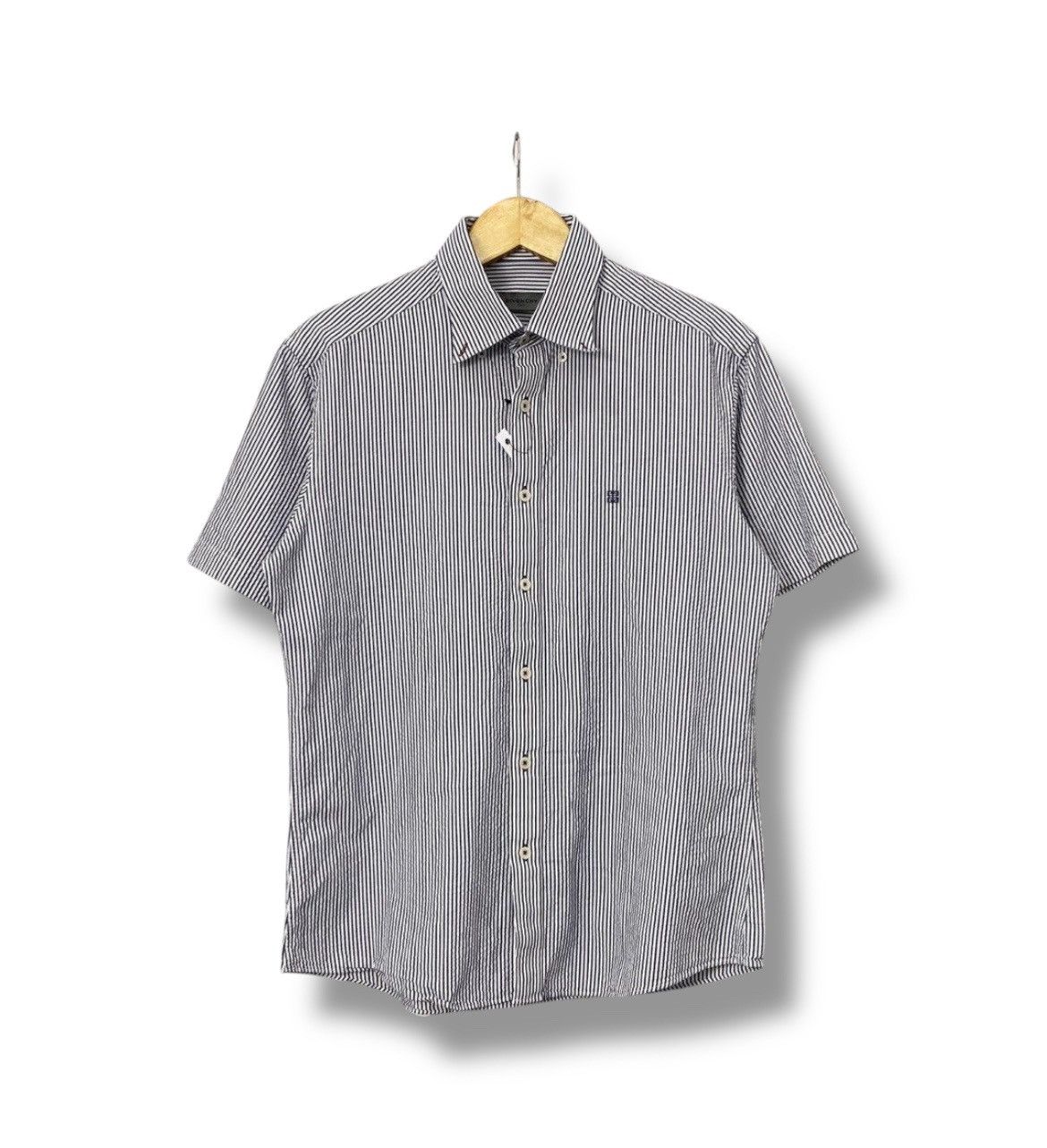 Givenchy Givenchy Small Logo Stripe Shirt Size US M / EU 48-50 / 2 - 1 Thumbnail