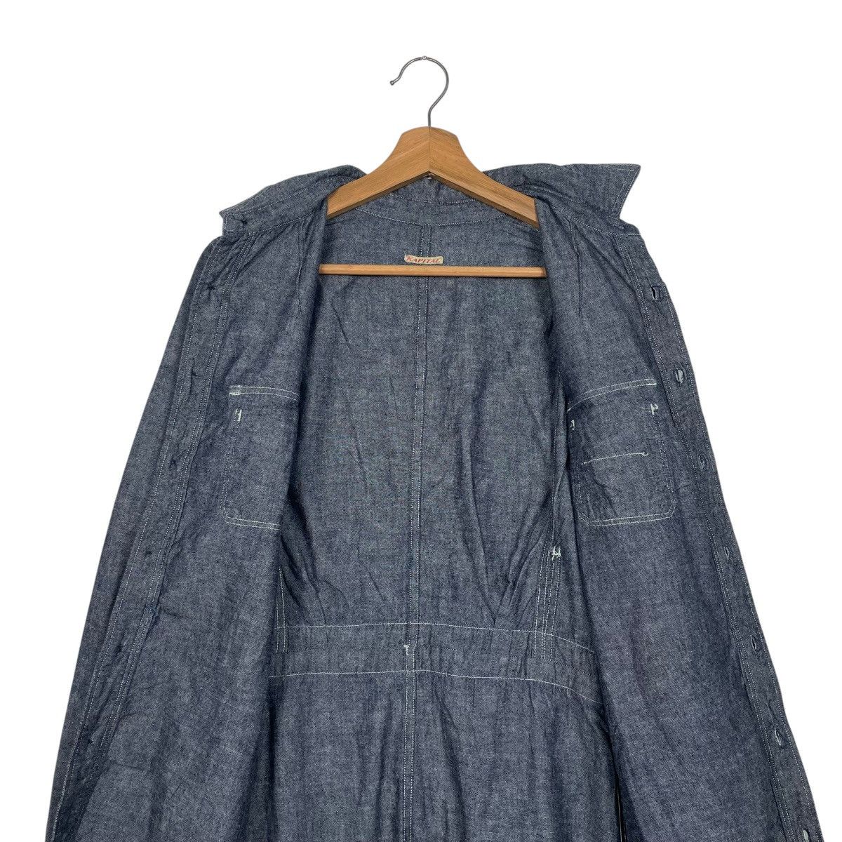 Kapital Kapital Belted Denim Dress Size S / US 4 / IT 40 - 14 Thumbnail
