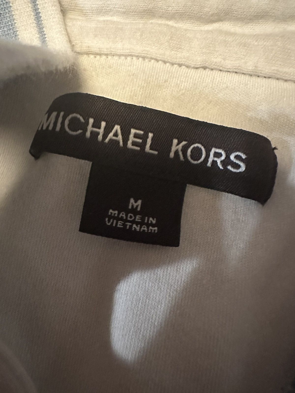 Michael Kors Michael Kors blue medium polo Size US M / EU 48-50 / 2 - 2 Thumbnail