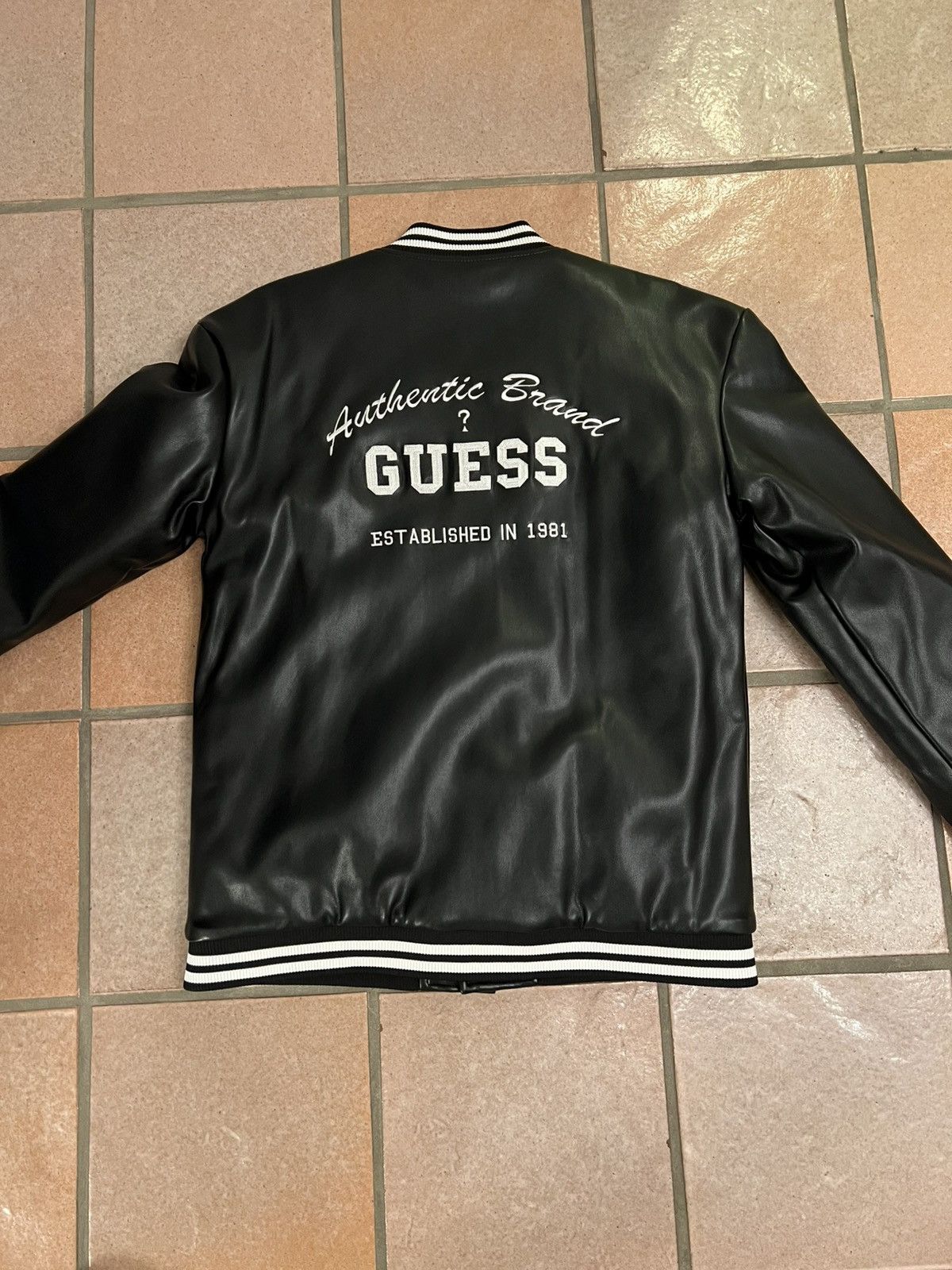 Guess Guess Leather Bomber Size US S / EU 44-46 / 1 - 2 Thumbnail