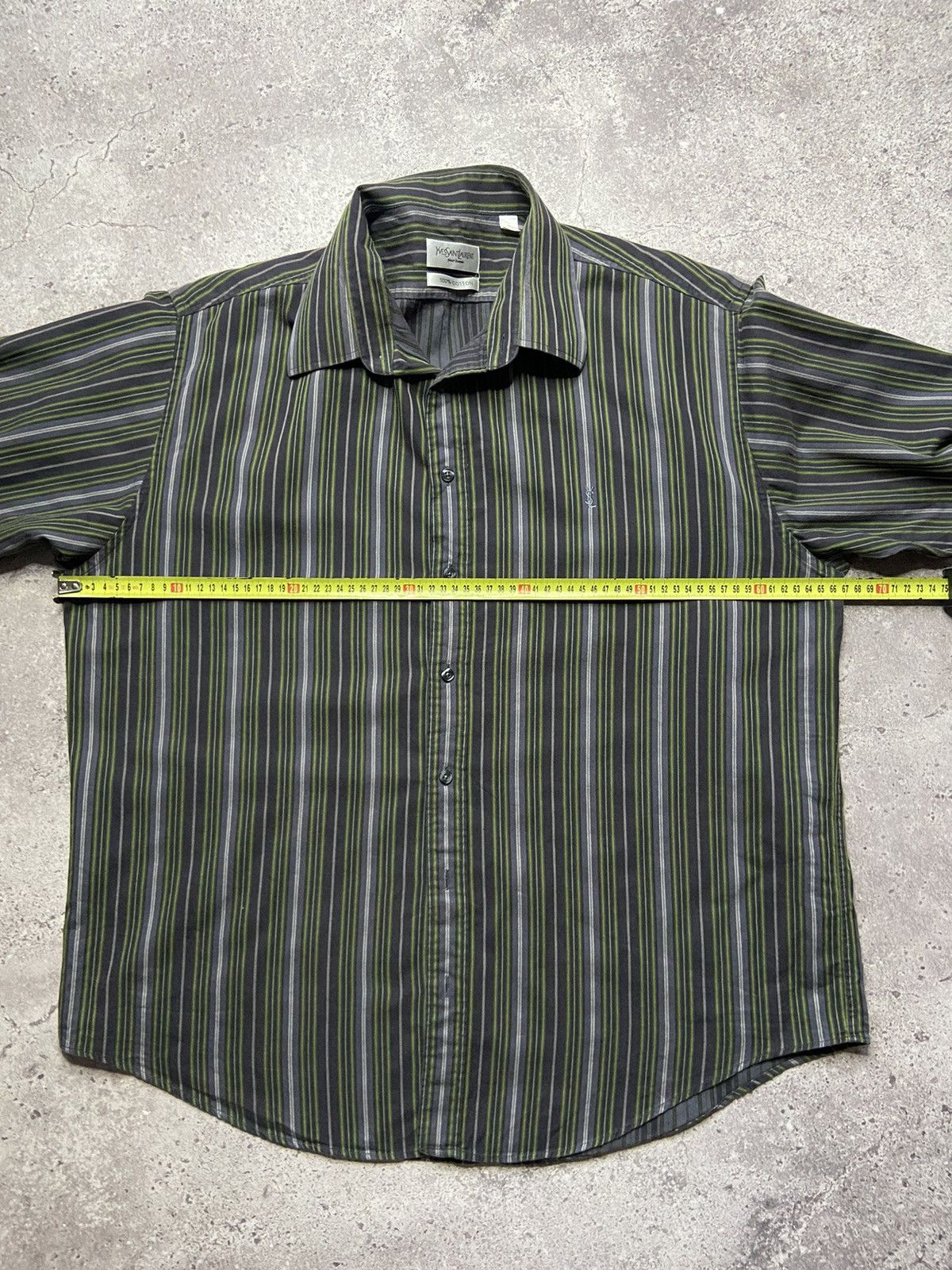 Yves Saint Laurent Vintage YSL shirt Yves Saint Laurent Oxford Size US XL / EU 56 / 4 - 7 Thumbnail