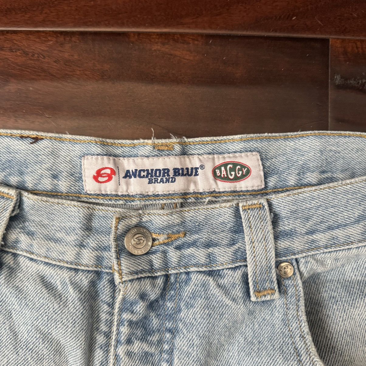 Anchor Blue Vintage Anchor Blue Baggy Denim Jeans Size US 36 / EU 52 - 2 Thumbnail