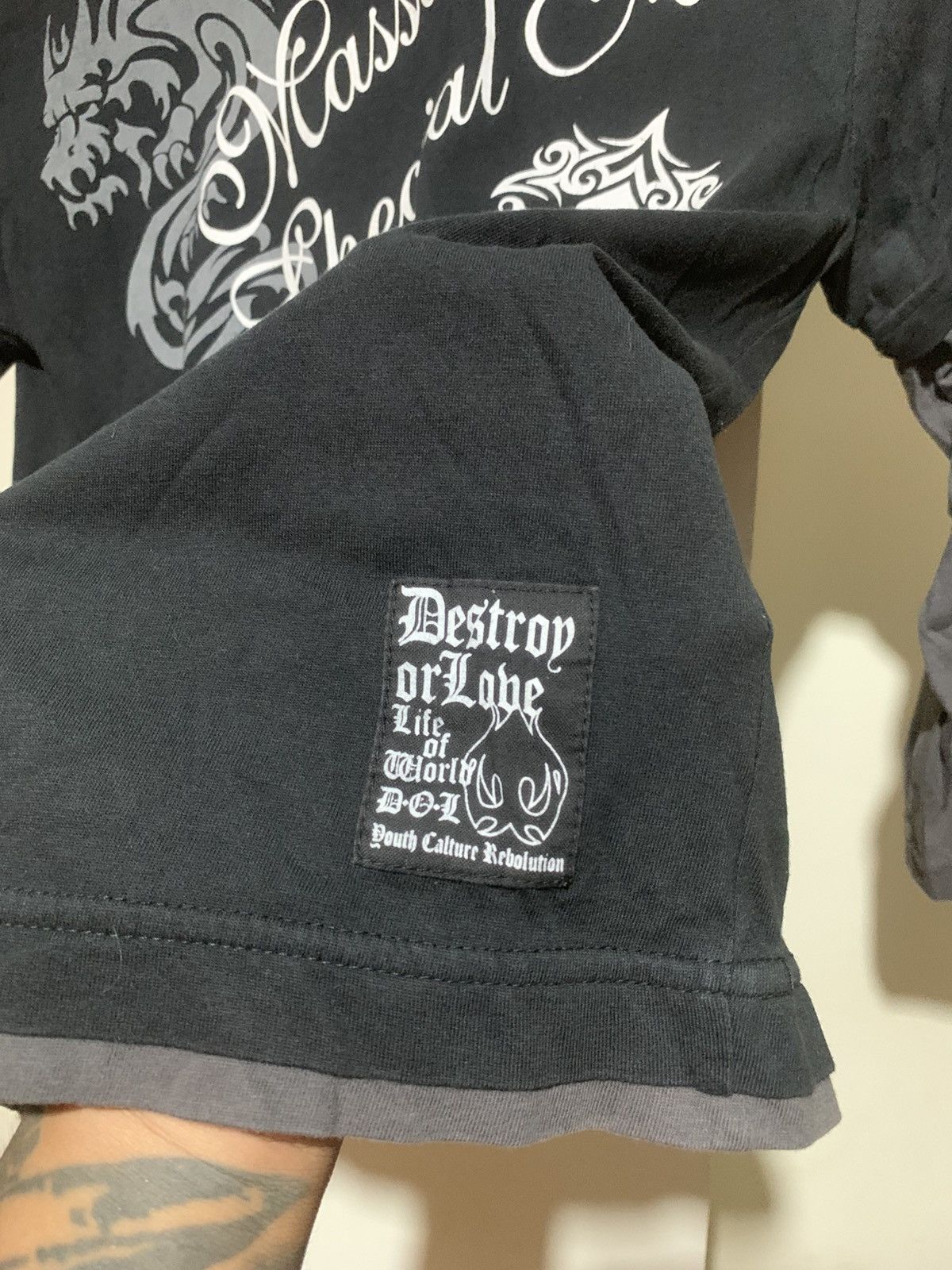 Japanese Brand Japanese Wild Ride Surf Style Double Layer Tee Shirt Size US S / EU 44-46 / 1 - 7 Thumbnail