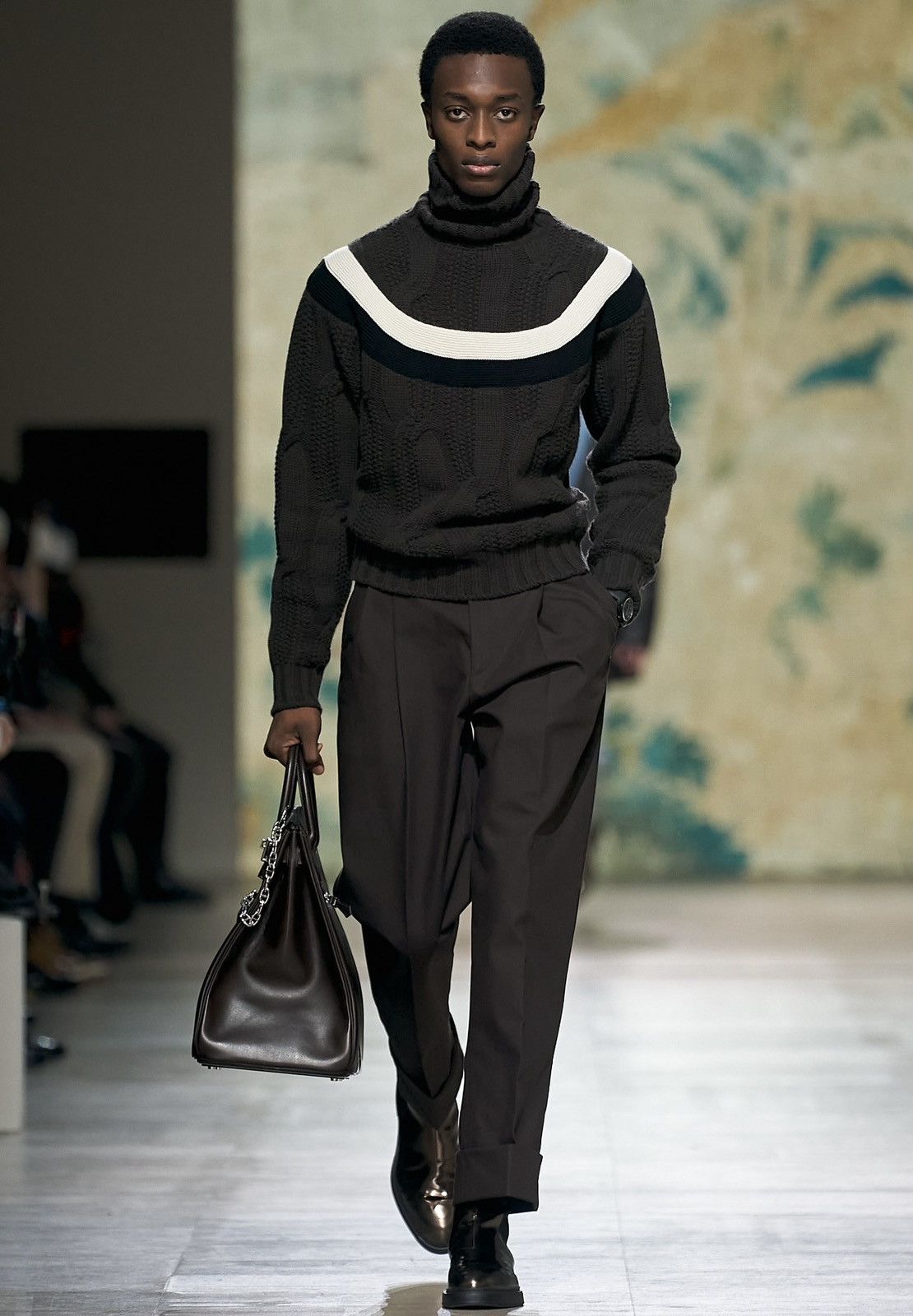 Hermes Hermes Runway Cashmere Turtleneck Size US L / EU 52-54 / 3 - 1 Thumbnail