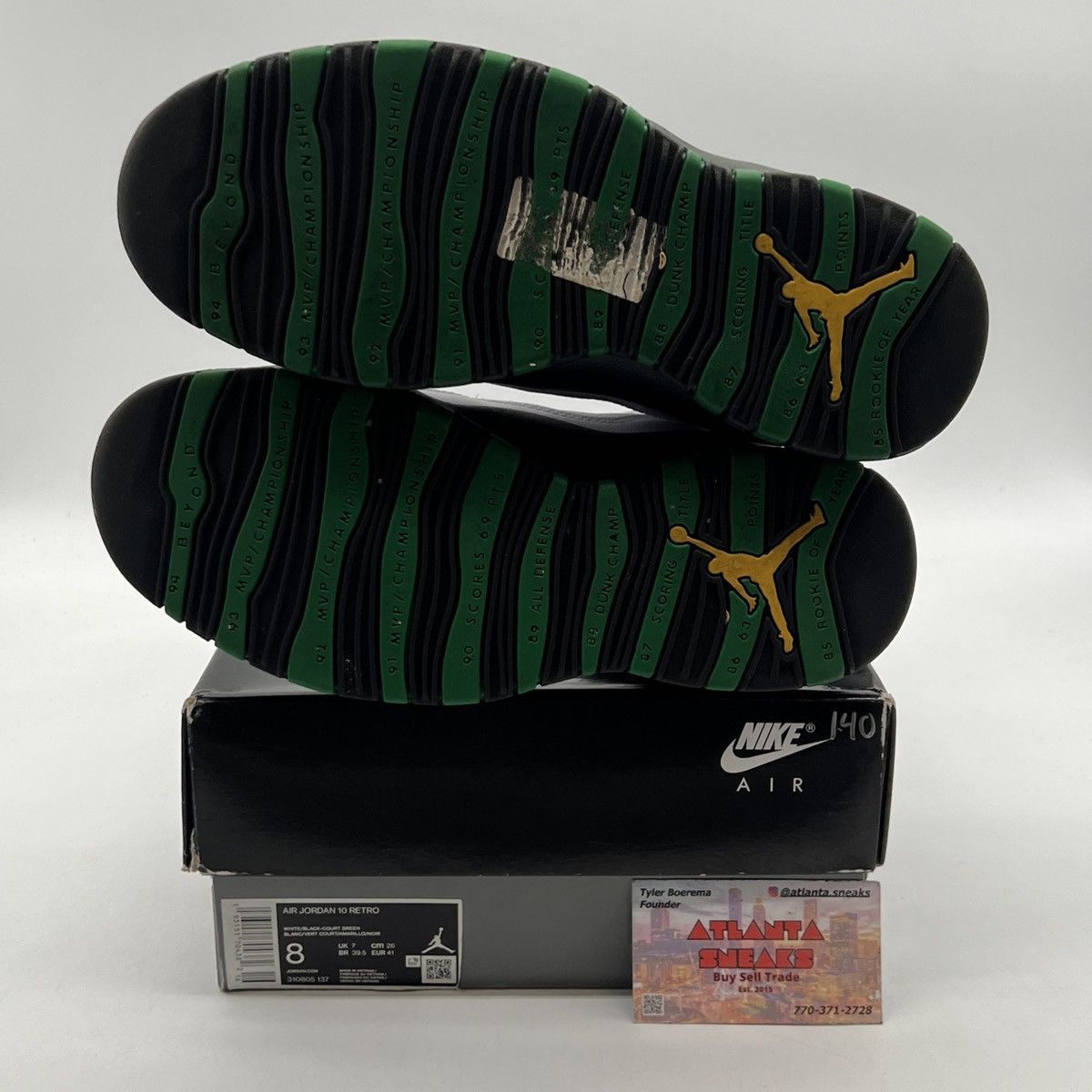Jordan Brand Air Jordan 10 Seattle Size US 8 / EU 41 - 6 Thumbnail
