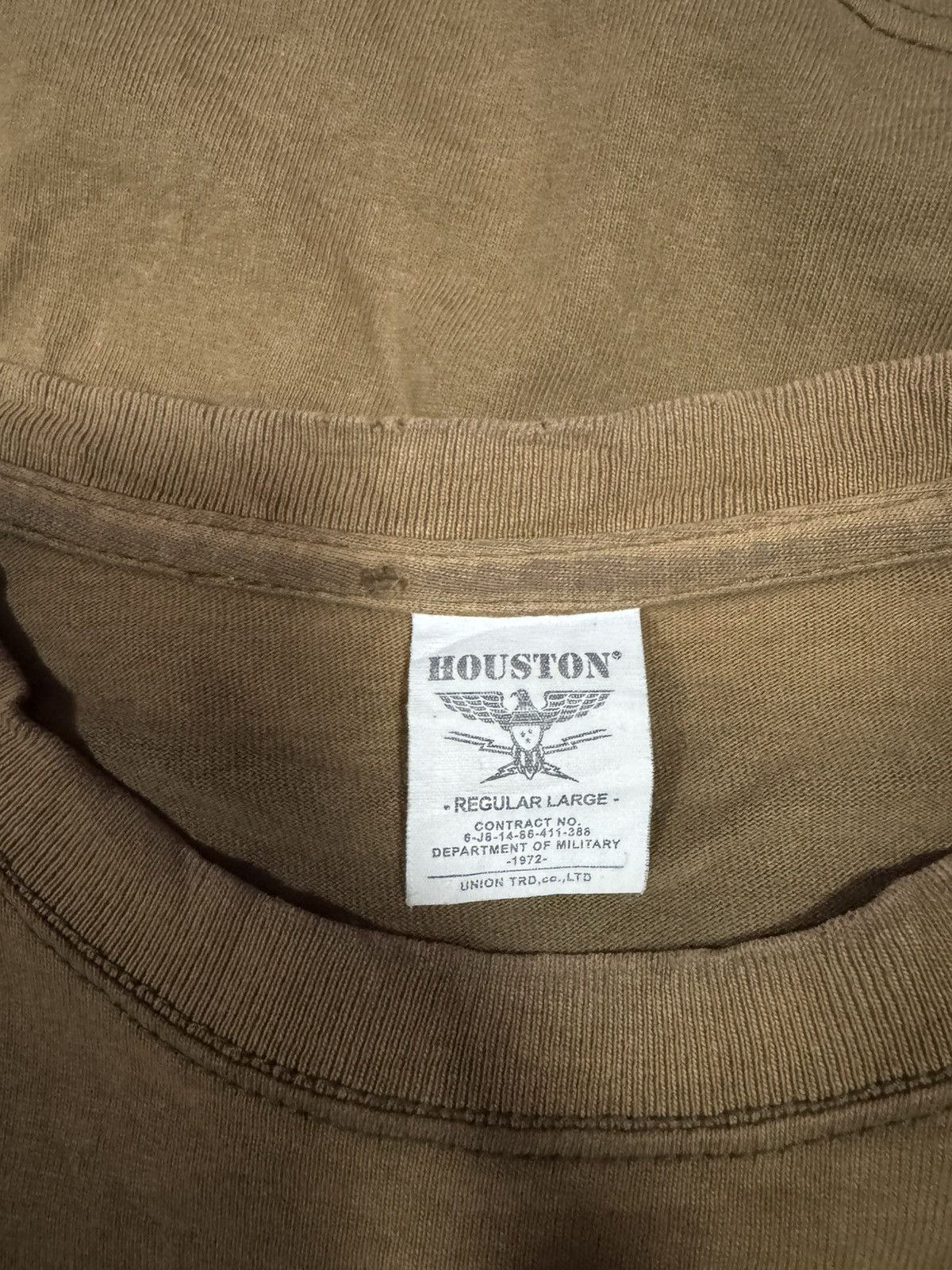 Japanese Brand VINTAGE HOUSTON SUNDFEDED TEE SHIRT Size US L / EU 52-54 / 3 - 3 Thumbnail