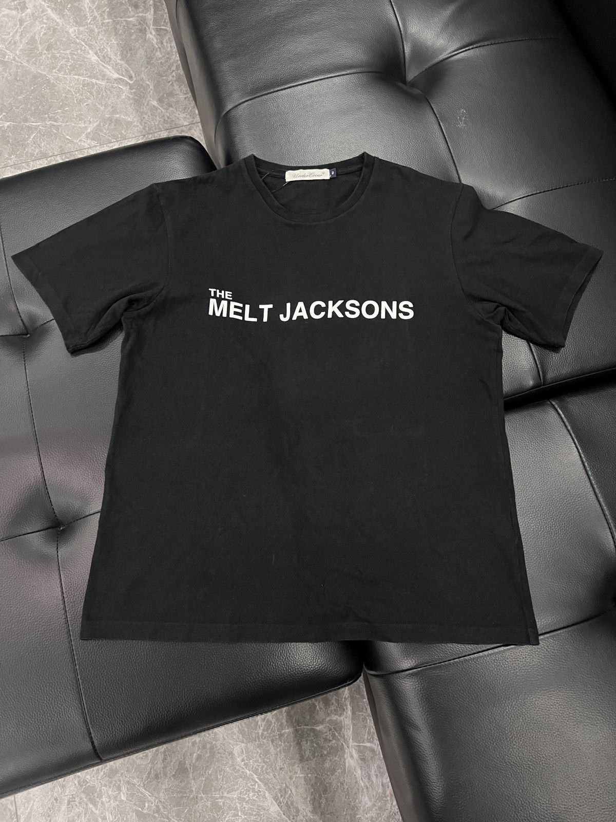 Undercover Undercover SS18 “MELT JACKSONS” Swirl Back T-Shirt Size US M / EU 48-50 / 2 - 1 Thumbnail